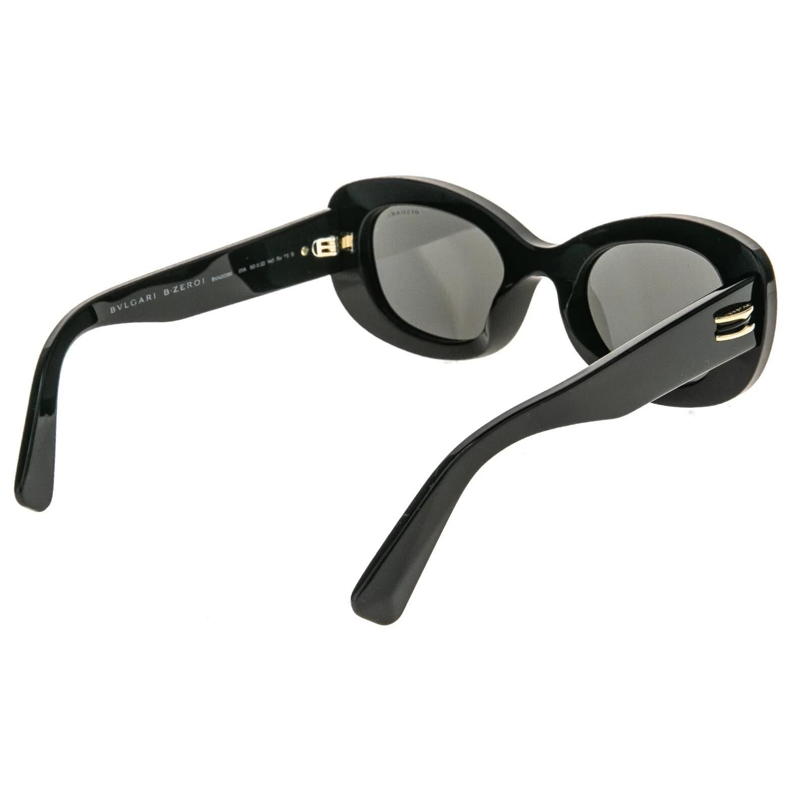 Bvlgari BVLGARI 40039 B.zero1 BV40039I Black Gold Logo Oval 01A Zero Size ONE SIZE - 9 Thumbnail