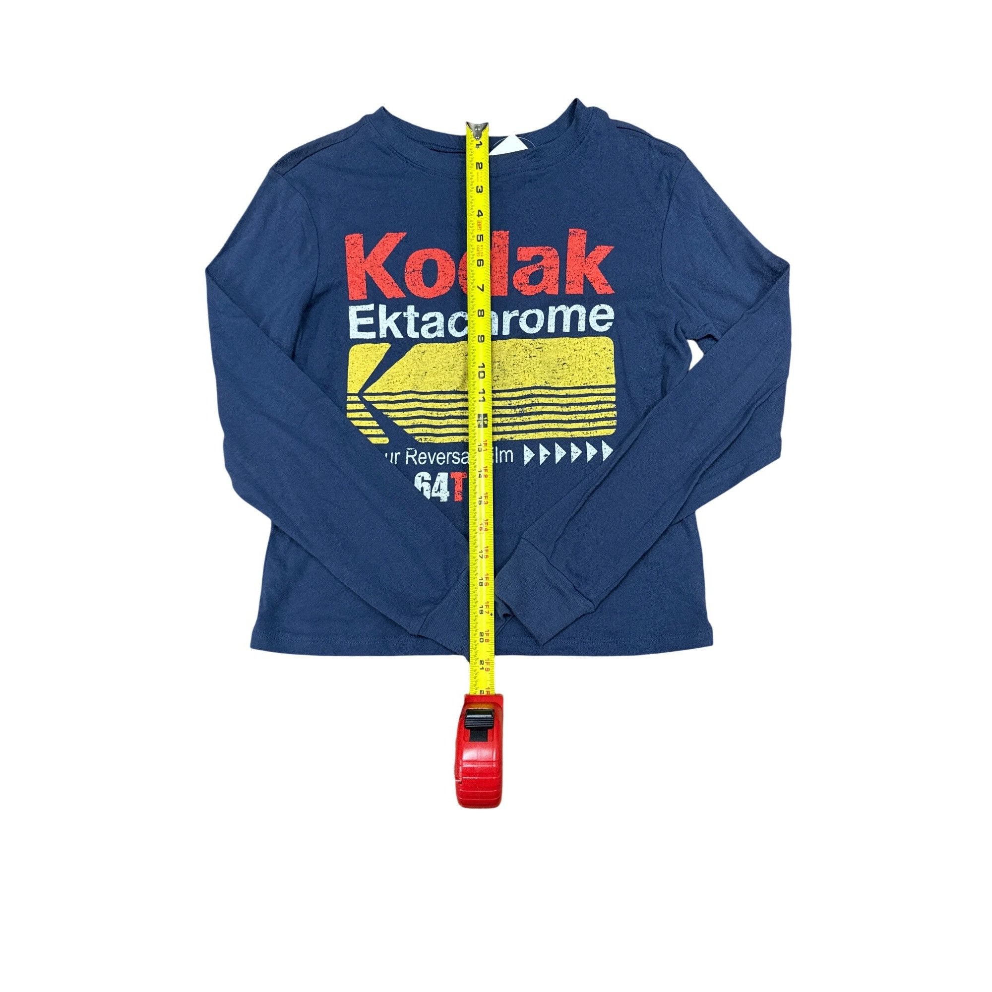 Kodak Kodak Ektachrome Graphic Long-Sleeve T-Shirt Navy Retro Prin Size S / US 4 / IT 40 - 2 Thumbnail