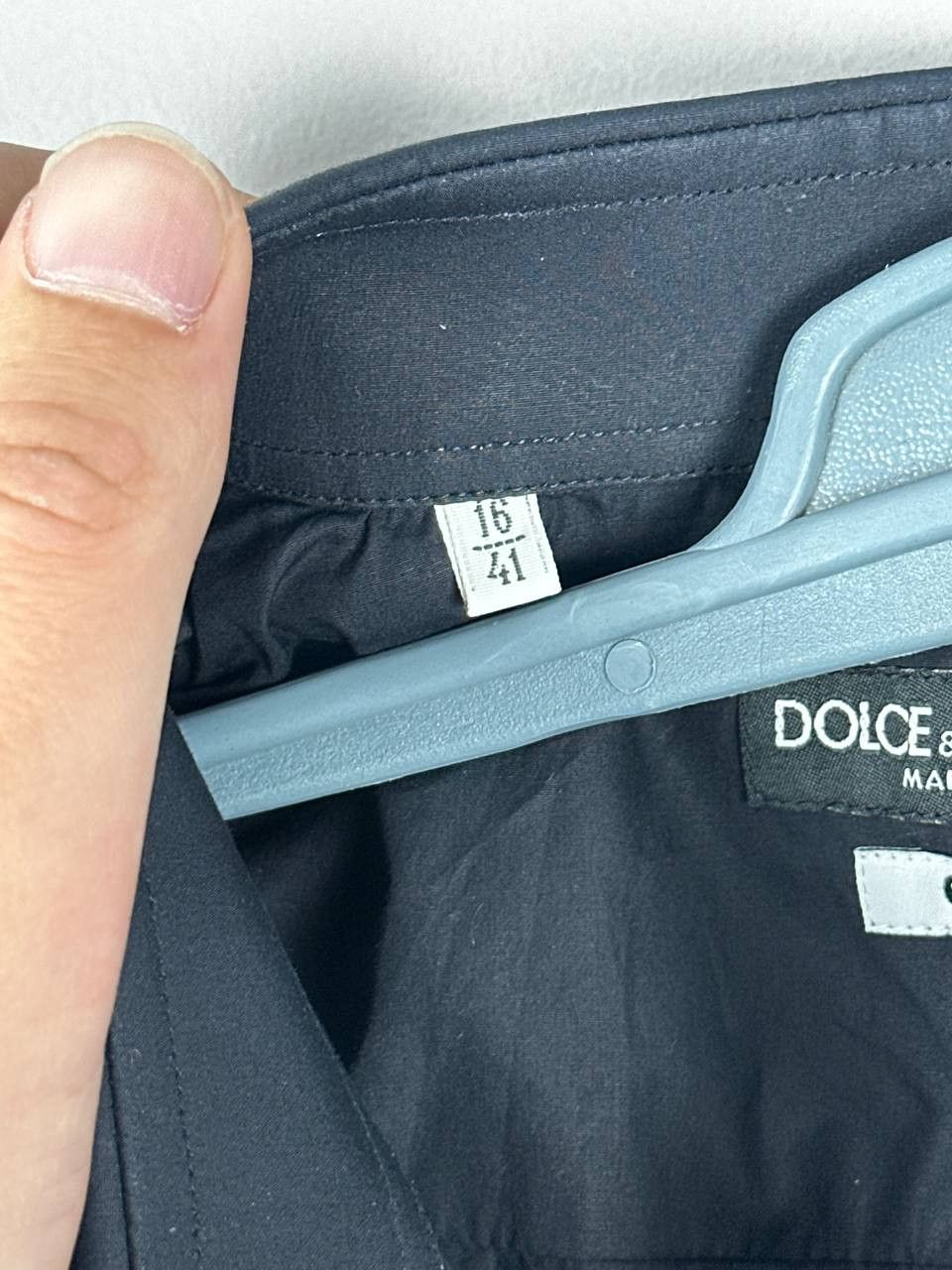 Dolce & Gabbana Dolce & Gabbana Luxury Black Long Sleeve Shirt Size US M / EU 48-50 / 2 - 5 Thumbnail