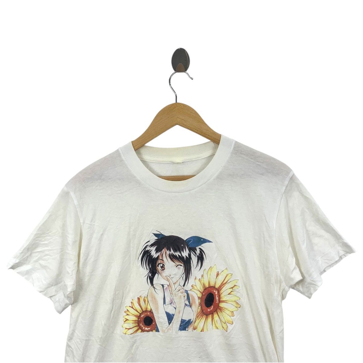 Vintage Vintage SENTIMENTAL GRAFFITI GAME Kaho Mori Tee Shirt Size L / US 10 / IT 46 - 2 Thumbnail