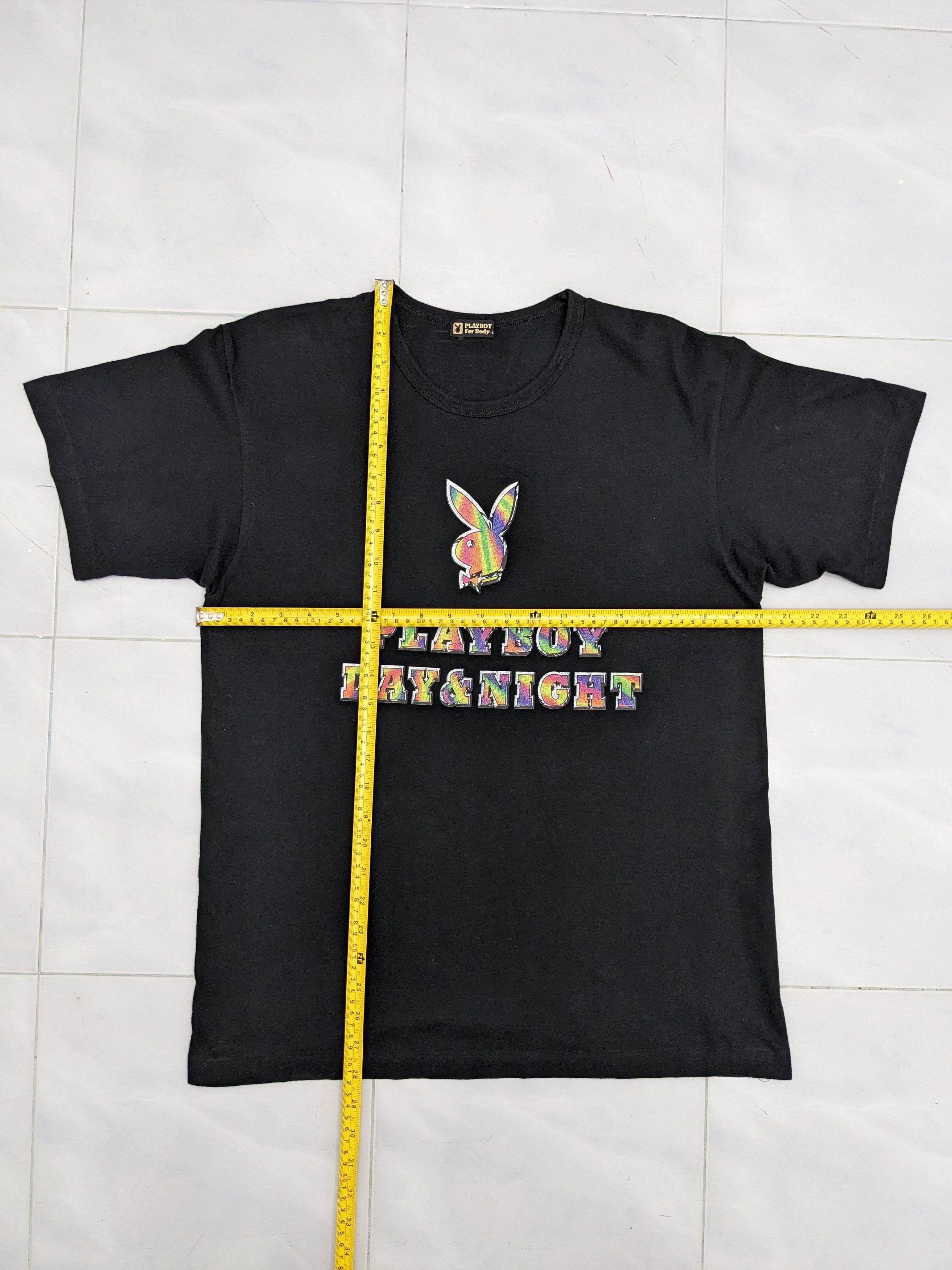 Playboy VINTAGE PLAYBOY DAY & NIGHT TSHIRT Size US L / EU 52-54 / 3 - 5 Thumbnail
