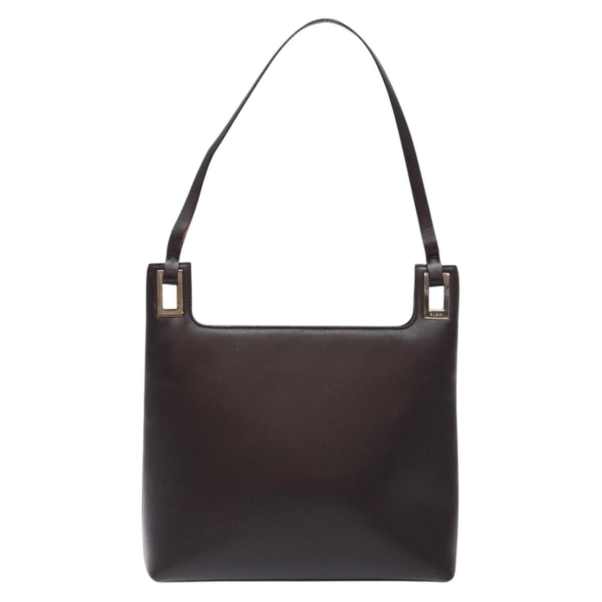 Gucci GUCCI Shoulder Bag Leather Brown 001 001 Size ONE SIZE - 2 Thumbnail