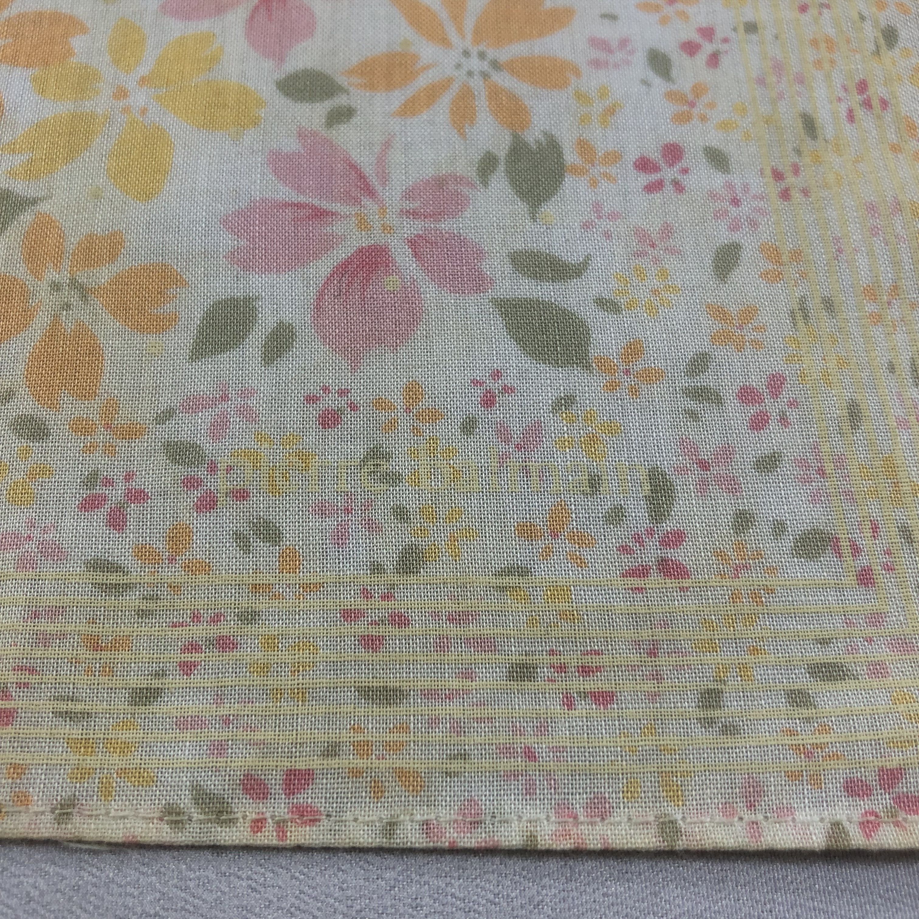 Pierre Balmain Pierre Balmain Floral Handkerchief Neckerchief Bandana H1751 Size ONE SIZE - 4 Thumbnail