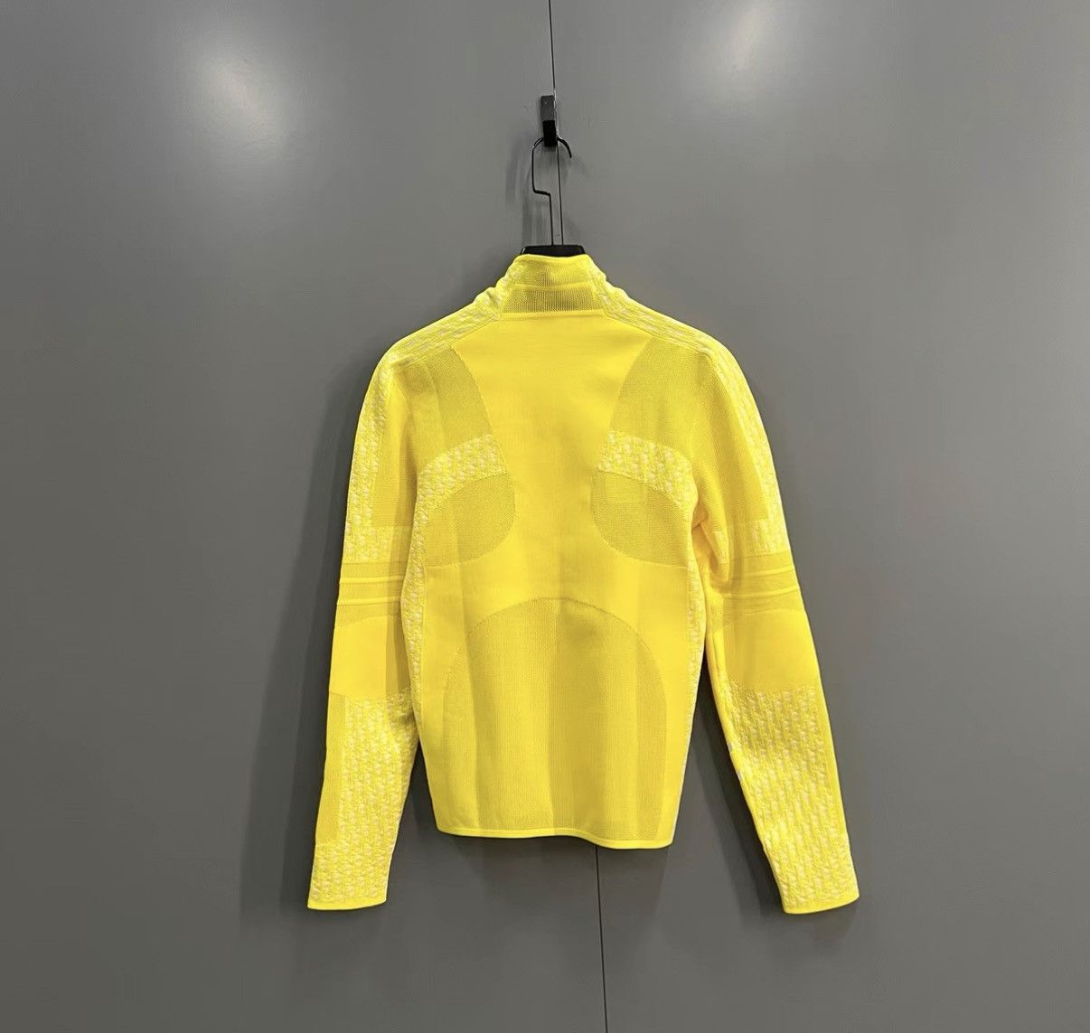 Dior Dior Yellow Monogram Embossed Long Sleeve Top J41 Size US M / EU 48-50 / 2 - 2 Thumbnail