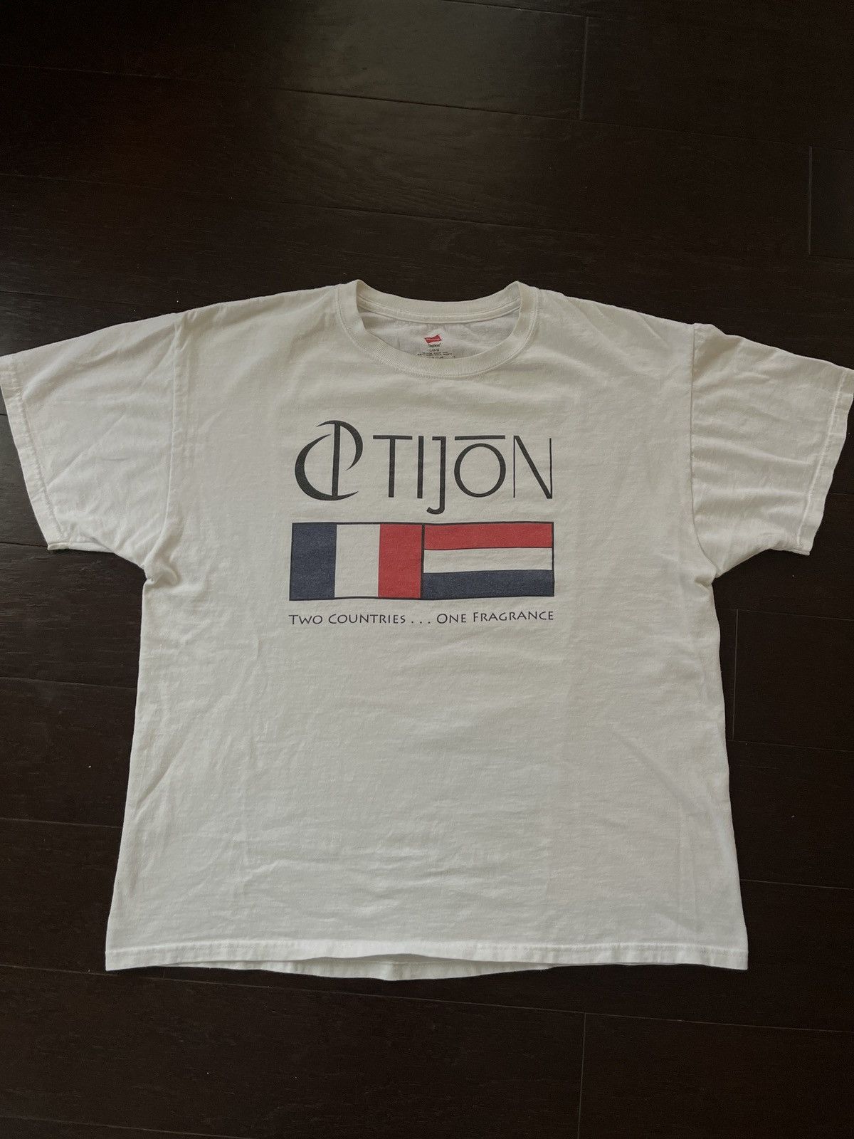 Other 📌 Vintage fragrance tee shirt French Dp Tijon Size US L / EU 52-54 / 3 - 2 Thumbnail