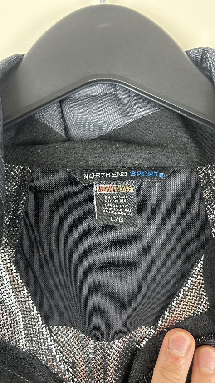 Vintage Soft Shell Jacket Large Man Charcoal Size US L / EU 52-54 / 3 - 3 Thumbnail