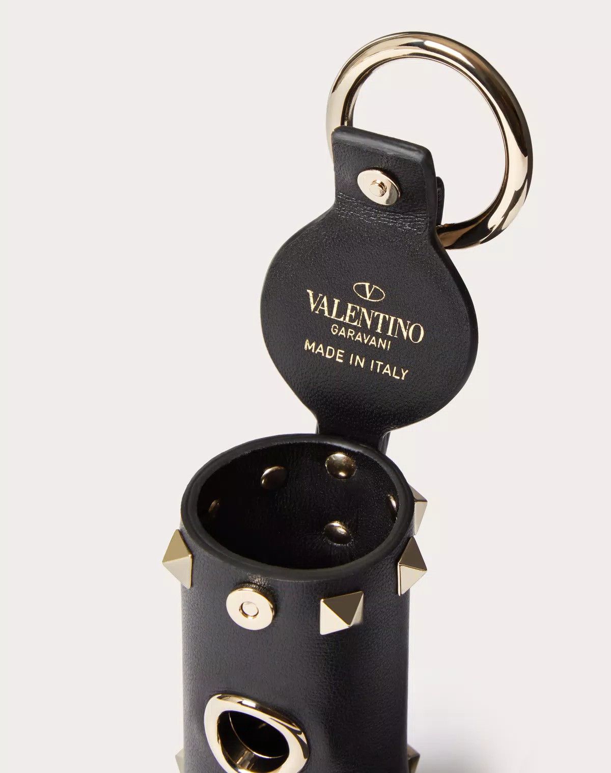 Valentino o1s1wg110426 Size: OS / Rockstud Pet Waste Bag Holder Nero Size ONE SIZE - 4 Thumbnail