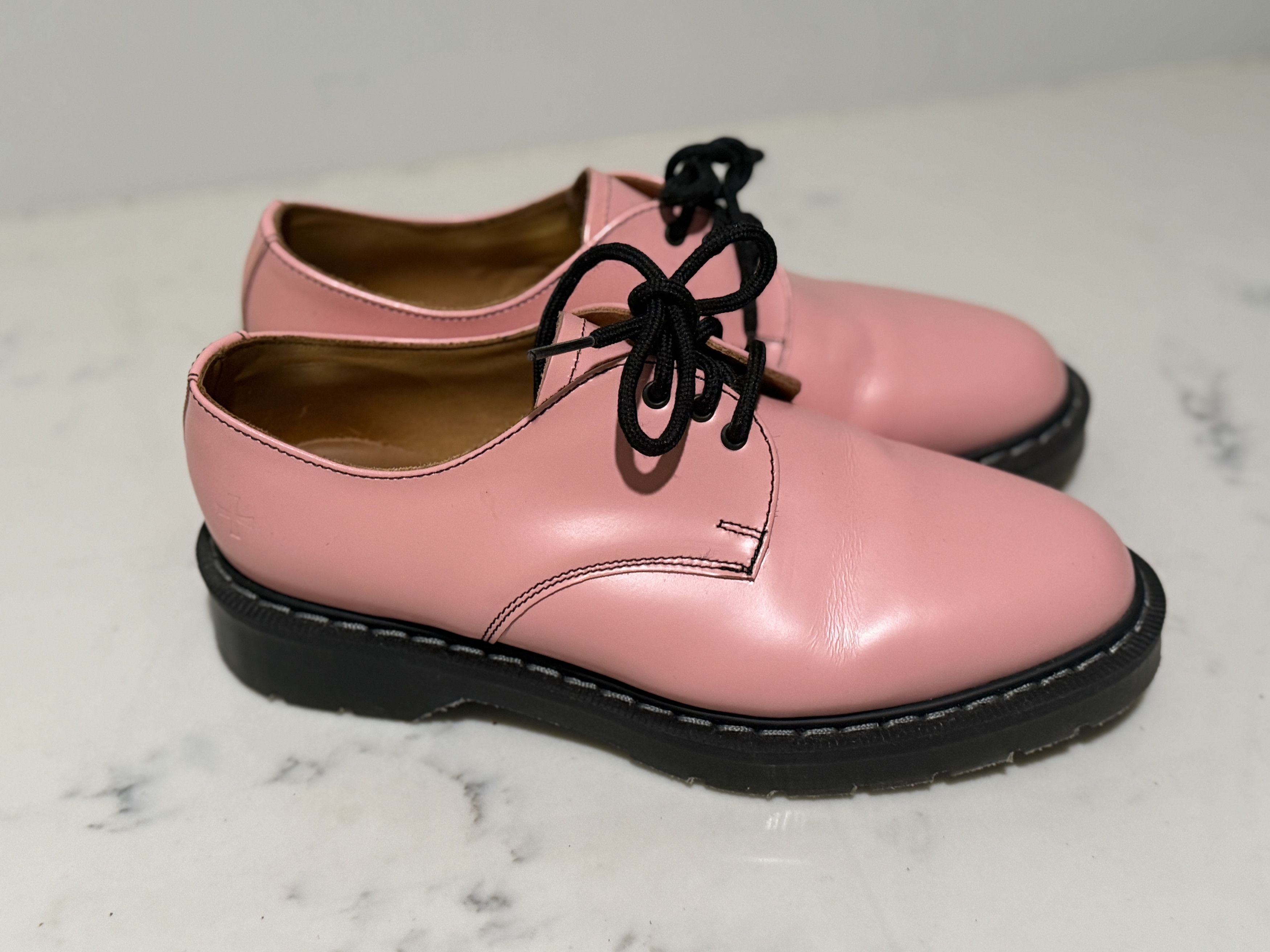 Noah × Solovair Noah x Solovair Gibson Shoe 3-Eye Blush Pink Oxfords Size US 6 / IT 36 - 2 Thumbnail
