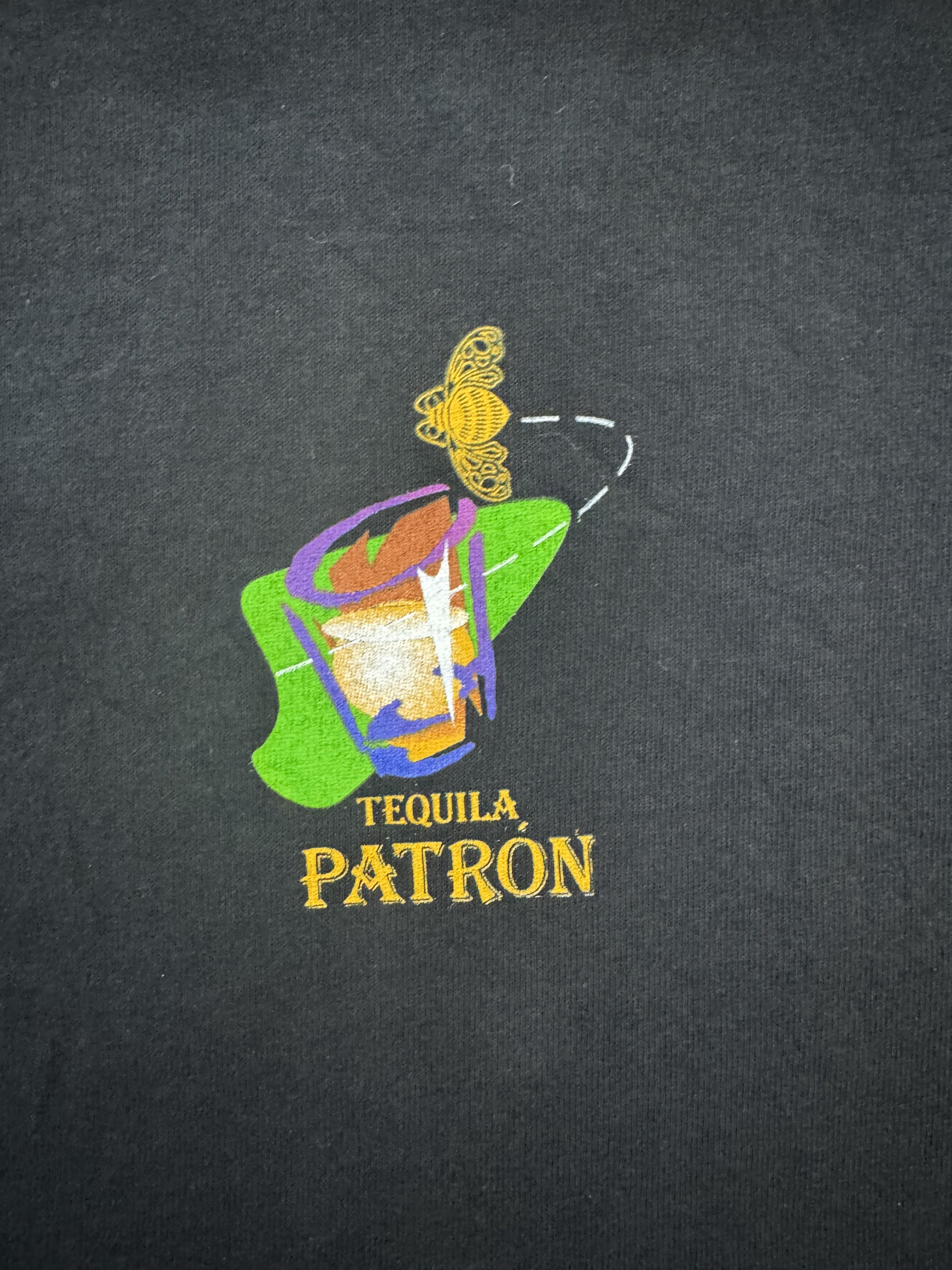 Tultex × Vintage Vintage 90s Patrón Tequila Promo T-shirt Size US XL / EU 56 / 4 - 3 Thumbnail
