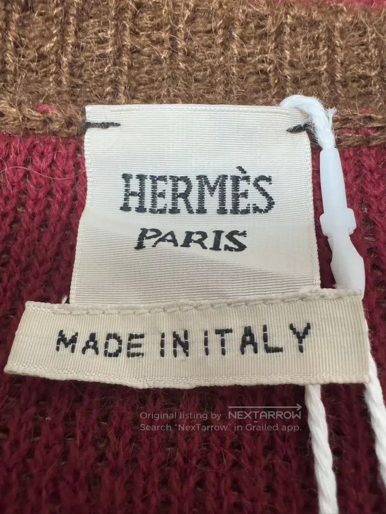 Hermes Hermes Maroon Gradient Coat Size XS / US 0-2 / IT 36-38 - 3 Thumbnail