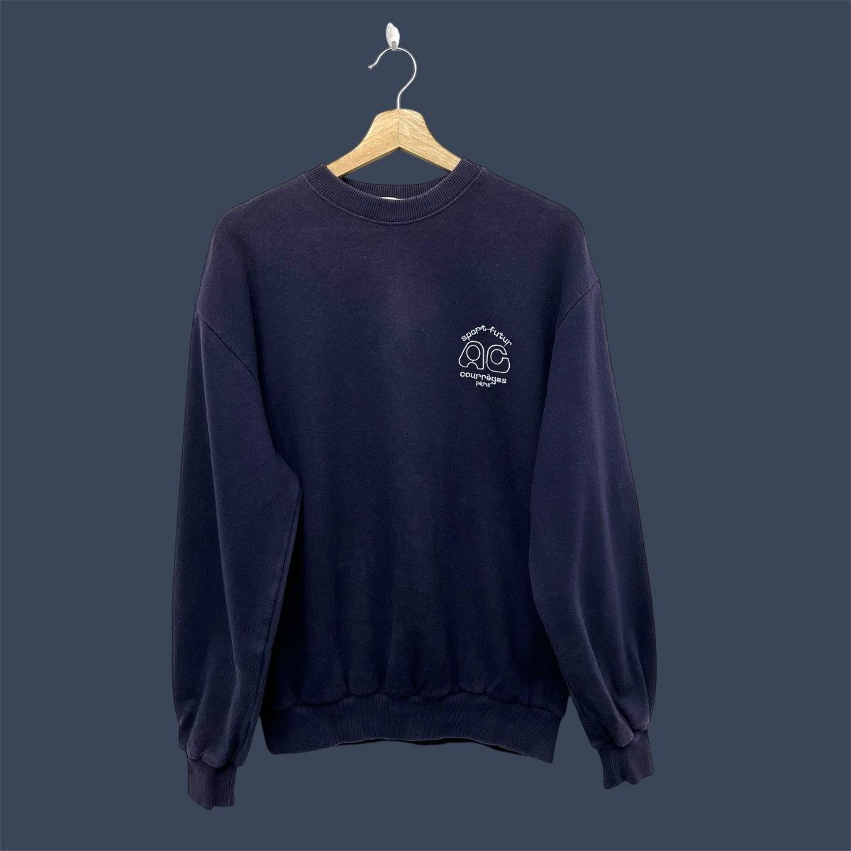 Courreges Courreges Paris Sweatshirt Size M / US 6-8 / IT 42-44 - 2 Thumbnail