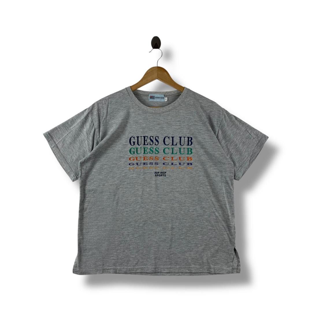 Guess × Vintage Vintage GUESS CLUB printed logo tee Size US L / EU 52-54 / 3 - 1 Thumbnail