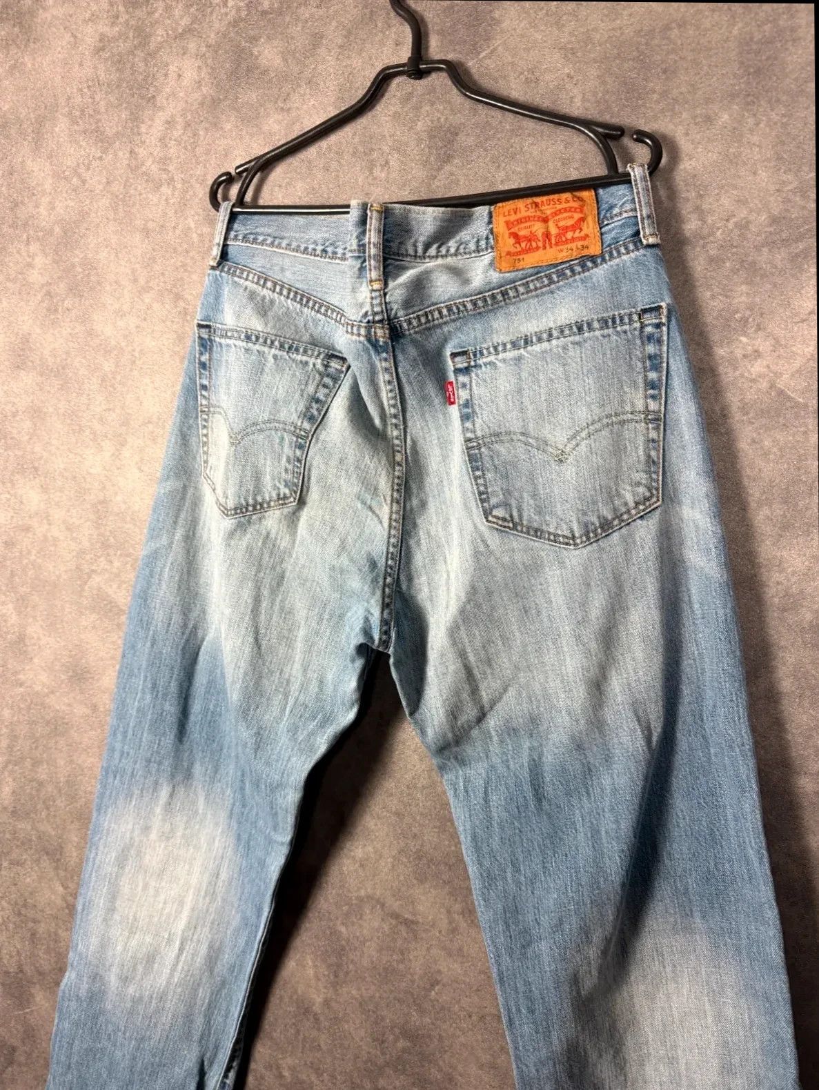Levi's Levi's Strauss 751 Jack 501 jeans light blue Size US 34 / EU 50 - 2 Thumbnail