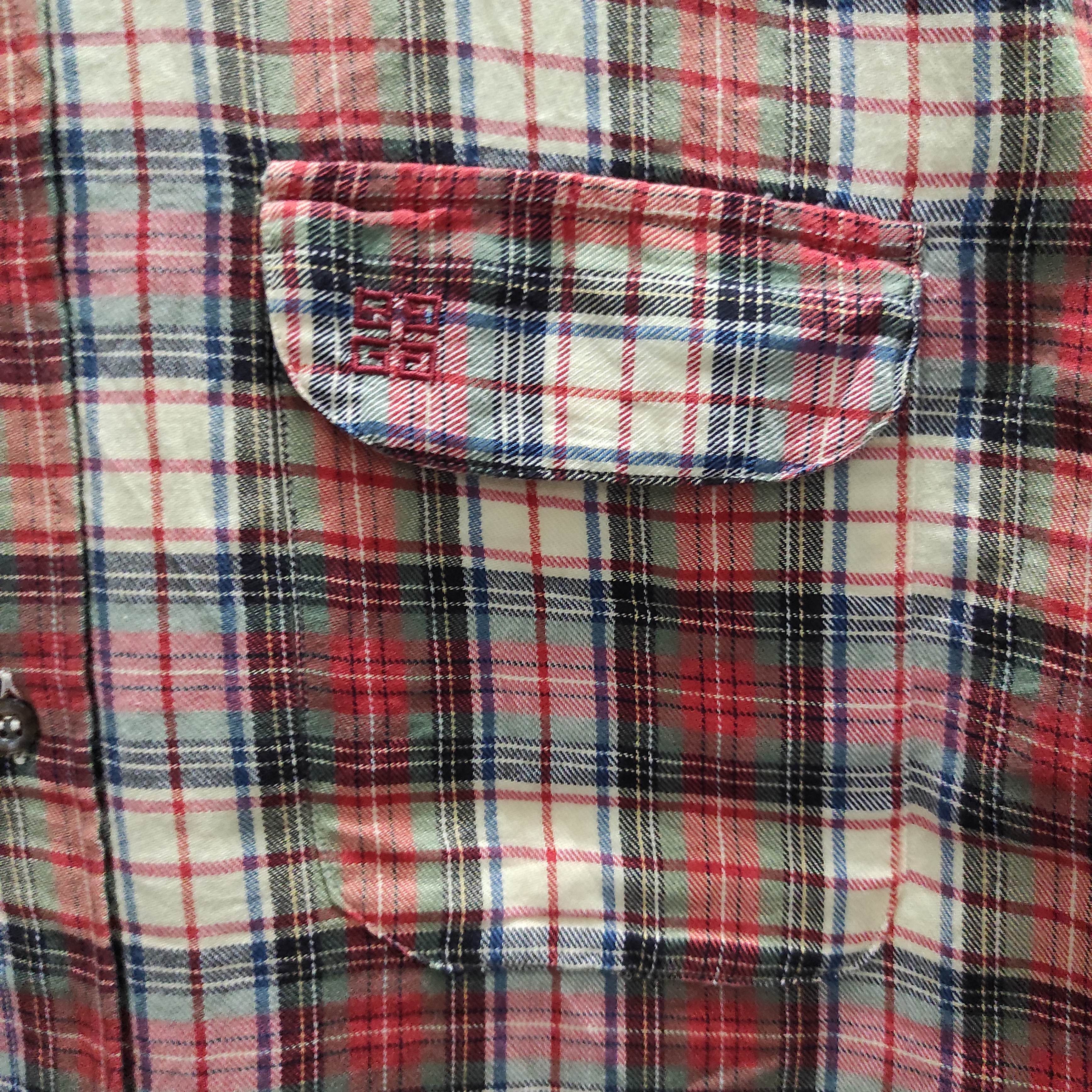 Givenchy Vintage Givenchy Gentleman Paris Flannel Shirt Size US S / EU 44-46 / 1 - 3 Thumbnail