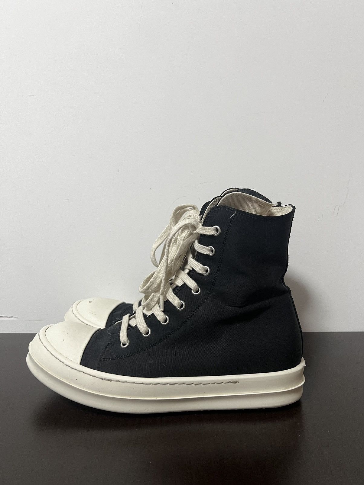 Rick Owens Drkshdw Rick owens ramones high top sneakers sz 39 Size US 9 / IT 39 - 2 Thumbnail