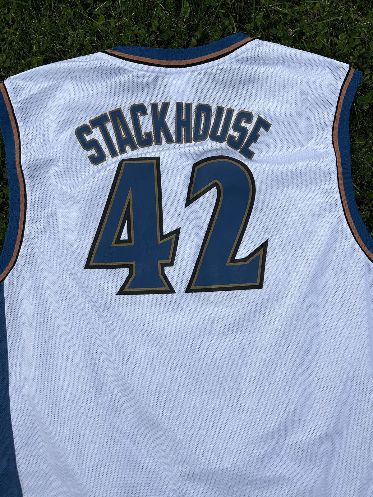 NBA × Reebok Reebok Washington Wizards Jerry Stackhouse NBA Jersey Size US XL / EU 56 / 4 - 5 Thumbnail