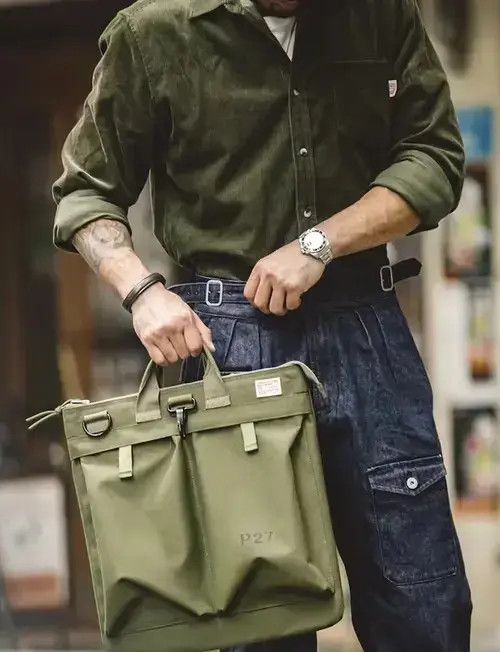 Other Fashion military utility messenger bag crossbody tote bag Size ONE SIZE - 3 Thumbnail