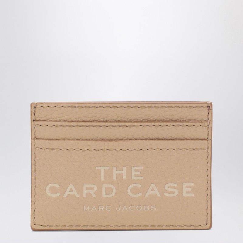 Marc Jacobs Marc Jacobs Camel Full-Grain Leather Cardholder Size ONE SIZE - 1 Thumbnail
