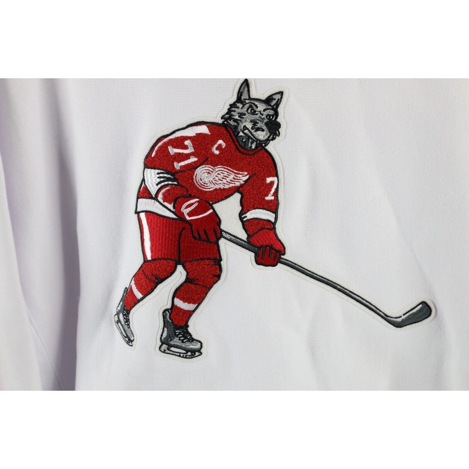 Vintage New Greyson x Detroit Red Wings Hockey Larkin Hoodie Size US M / EU 48-50 / 2 - 4 Thumbnail