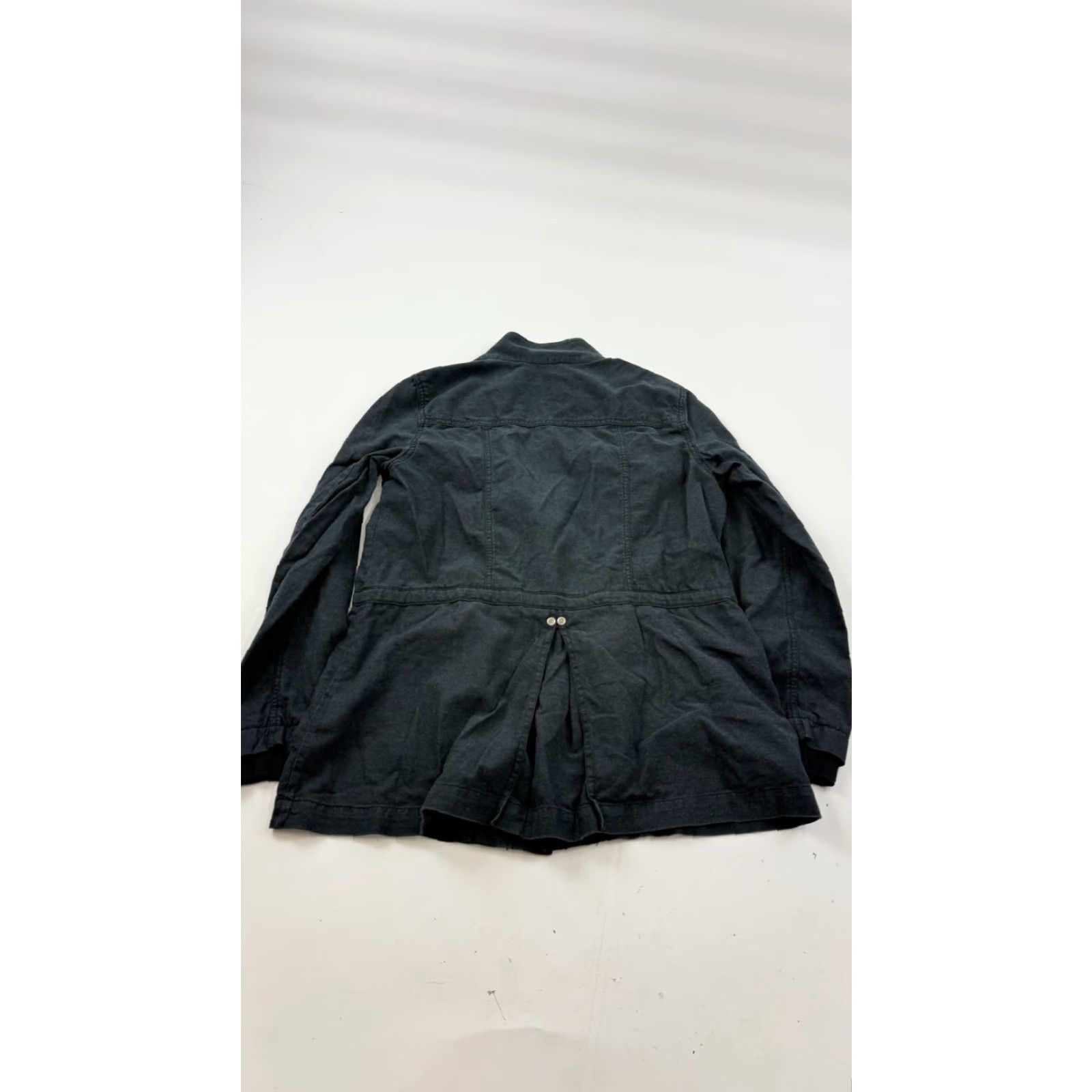 Vintage Cabi Jacket Womens Medium Gray Field Utility Anorak Drawstring Waist Style 209 Casual Womens Size M / US 6-8 / IT 42-44 - 5 Thumbnail