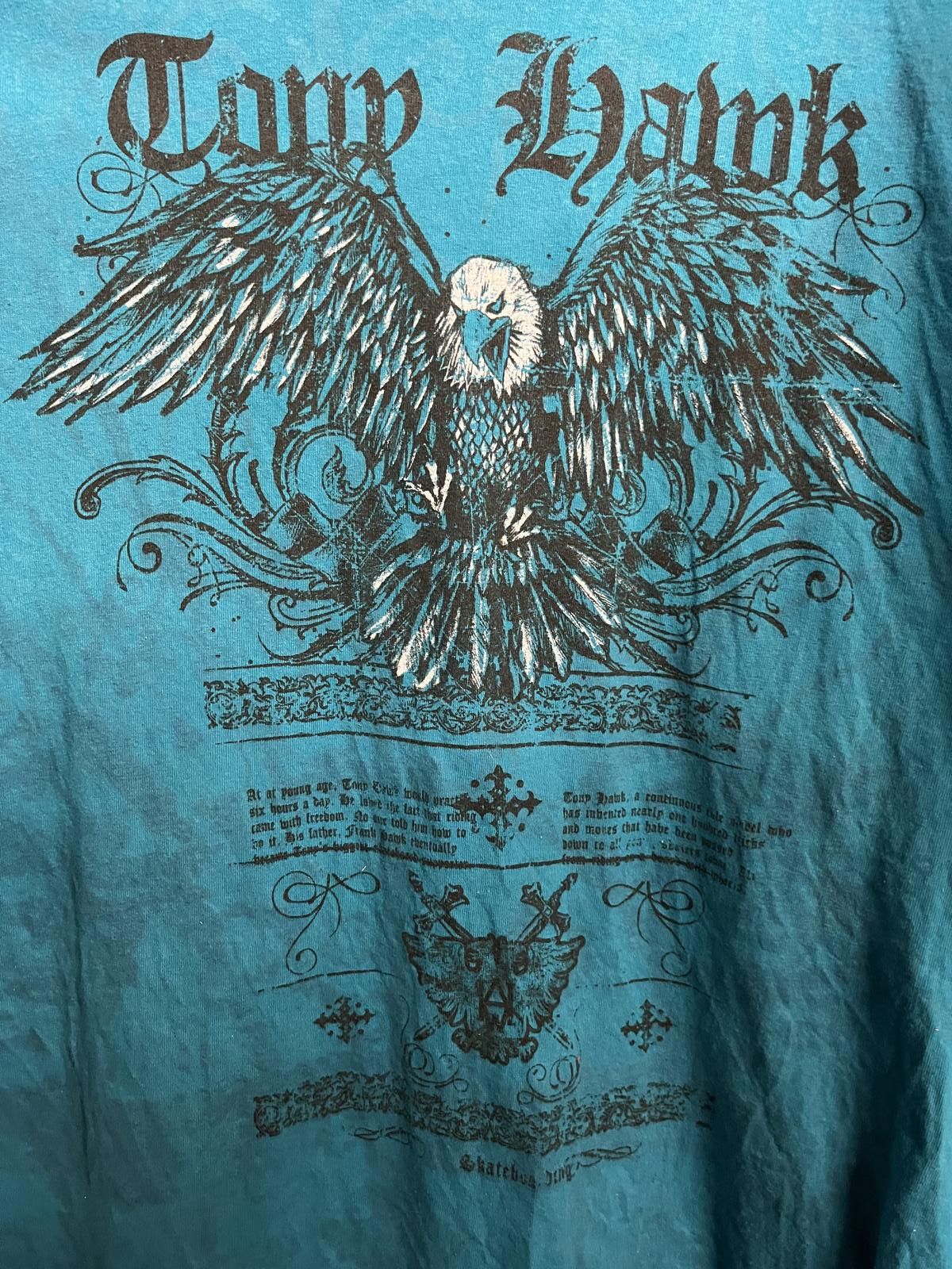 Tony Hawk Y2K Tony Hawk Skate Tee - Screeching Hawk T-shirt - XL Size US XL / EU 56 / 4 - 3 Thumbnail