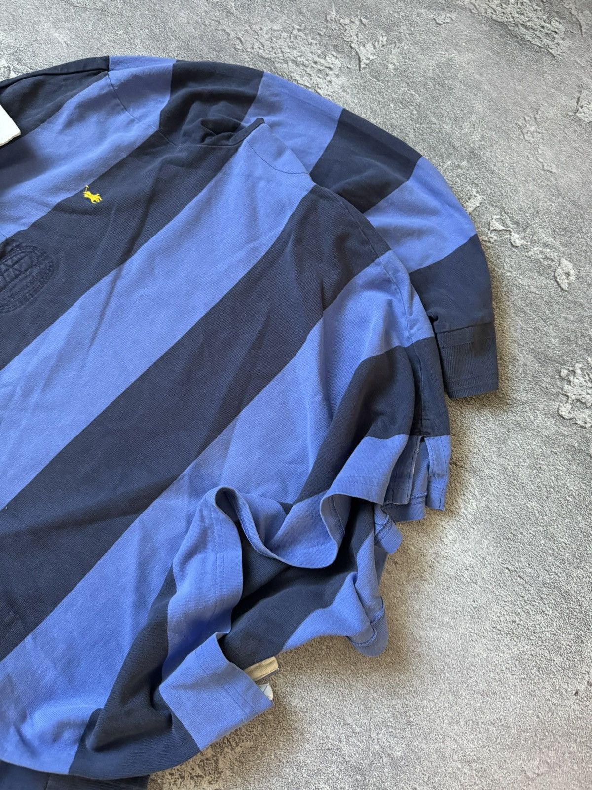Polo Ralph Lauren × Vintage Polo Ralph Lauren XL vintage sweatshirt rugby button up 90s Size US XL / EU 56 / 4 - 3 Thumbnail