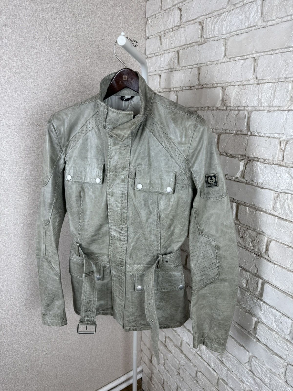 Belstaff Belstaff Trialmaster Gold Label Motorcycle Leather Jacket Size L / US 10 / IT 46 - 7 Thumbnail