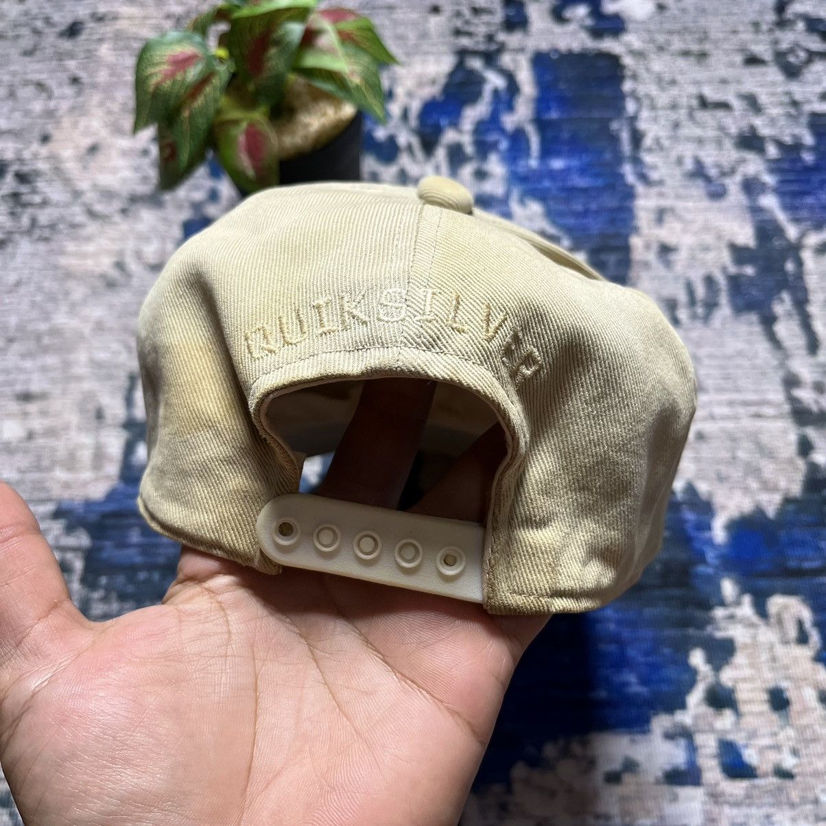 Japanese Brand × Quicksilver × Vintage ⚡️Vintage Quicksilver Embroidery Logo Cap Japan 90s Size ONE SIZE - 5 Thumbnail