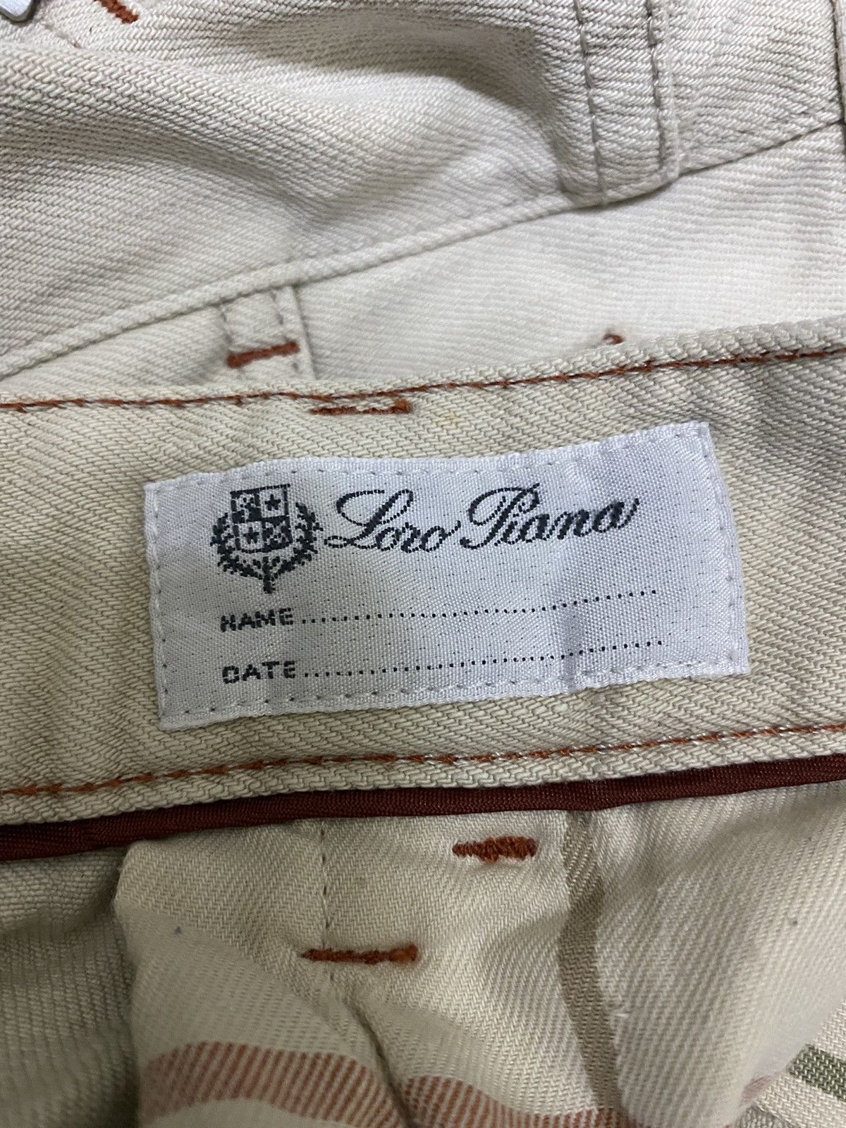 Loro Piana Loro Piana Straight Cut Jeans (C1) Size US 34 / EU 50 - 10 Thumbnail