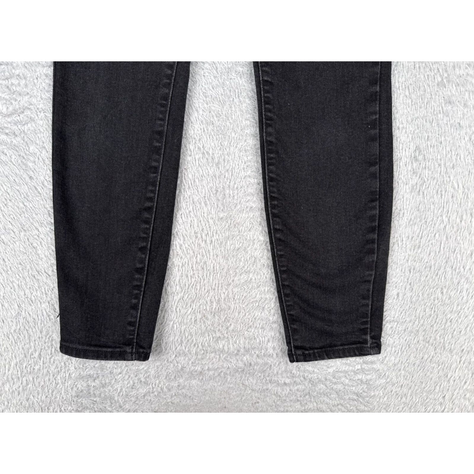 Lucky Brand Lucky Brand Jeans Women 4 Black Denim Bridgette Skinny Cotton Blend High 25x25 Women Size 27" / US 4 / IT 40 - 2 Thumbnail