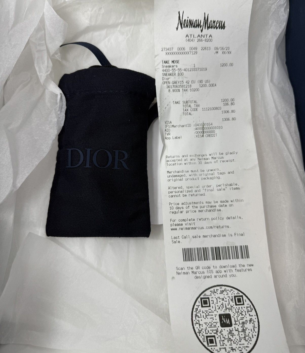 Dior Dior B30 Sneaker Silver White Size US 9 / EU 42 - 9 Thumbnail
