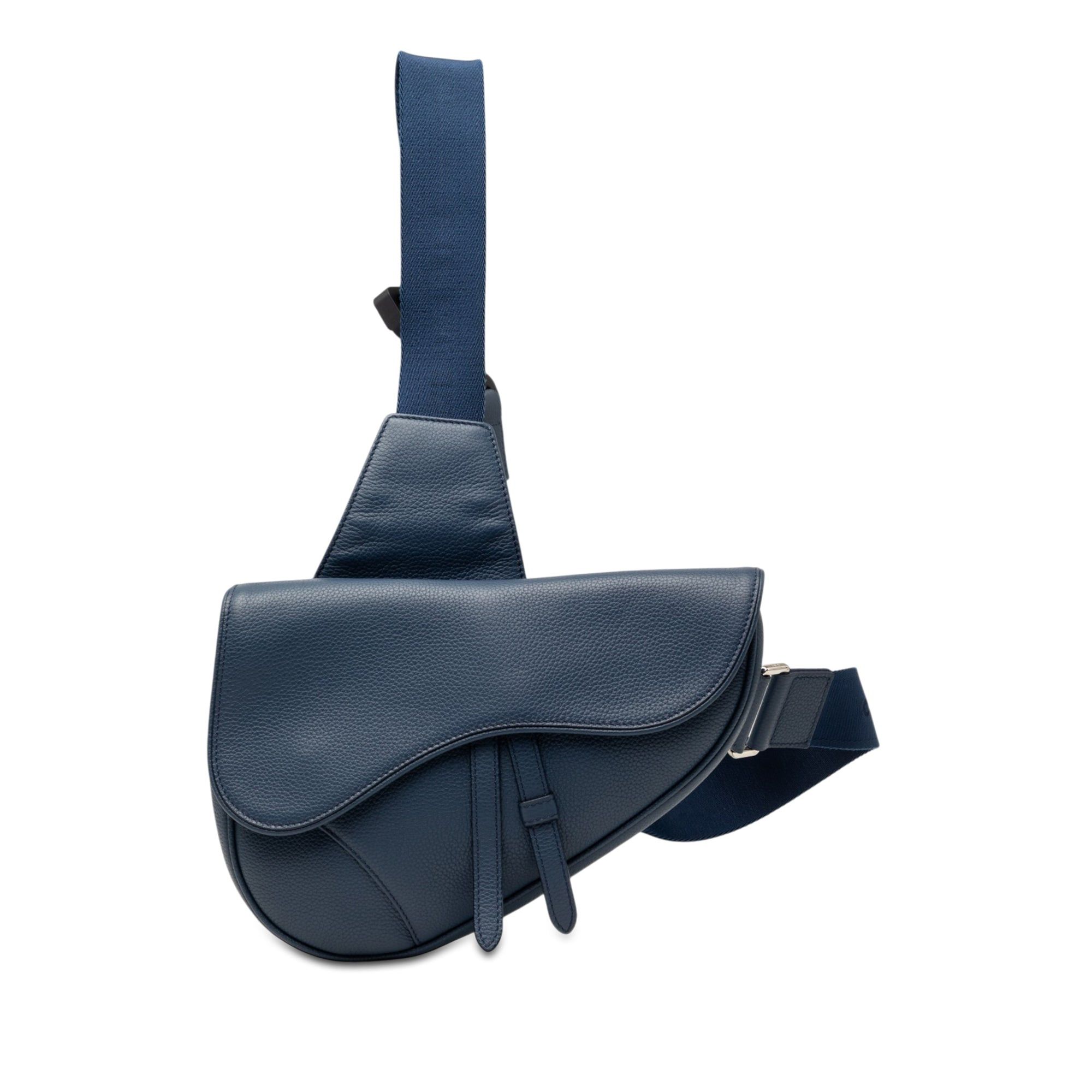 Dior Grained Calfskin Saddle Crossbody Size ONE SIZE - 1 Thumbnail