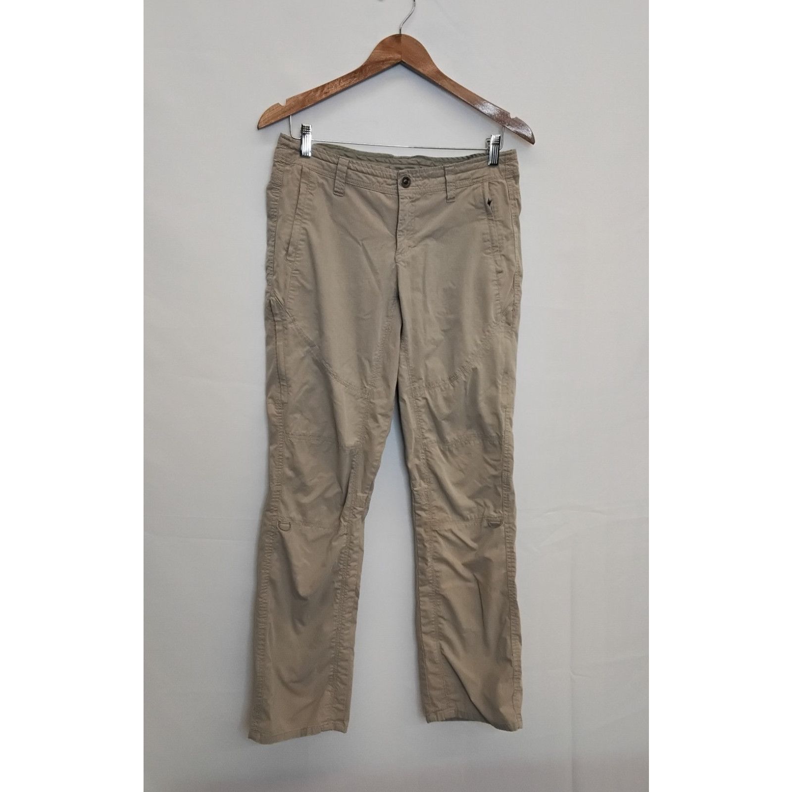 Kuhl Kuhl Pants Women's 8 (29x31) Khaki Lightweight Hiking Pants Size 30" / US 8 / IT 44 - 2 Thumbnail