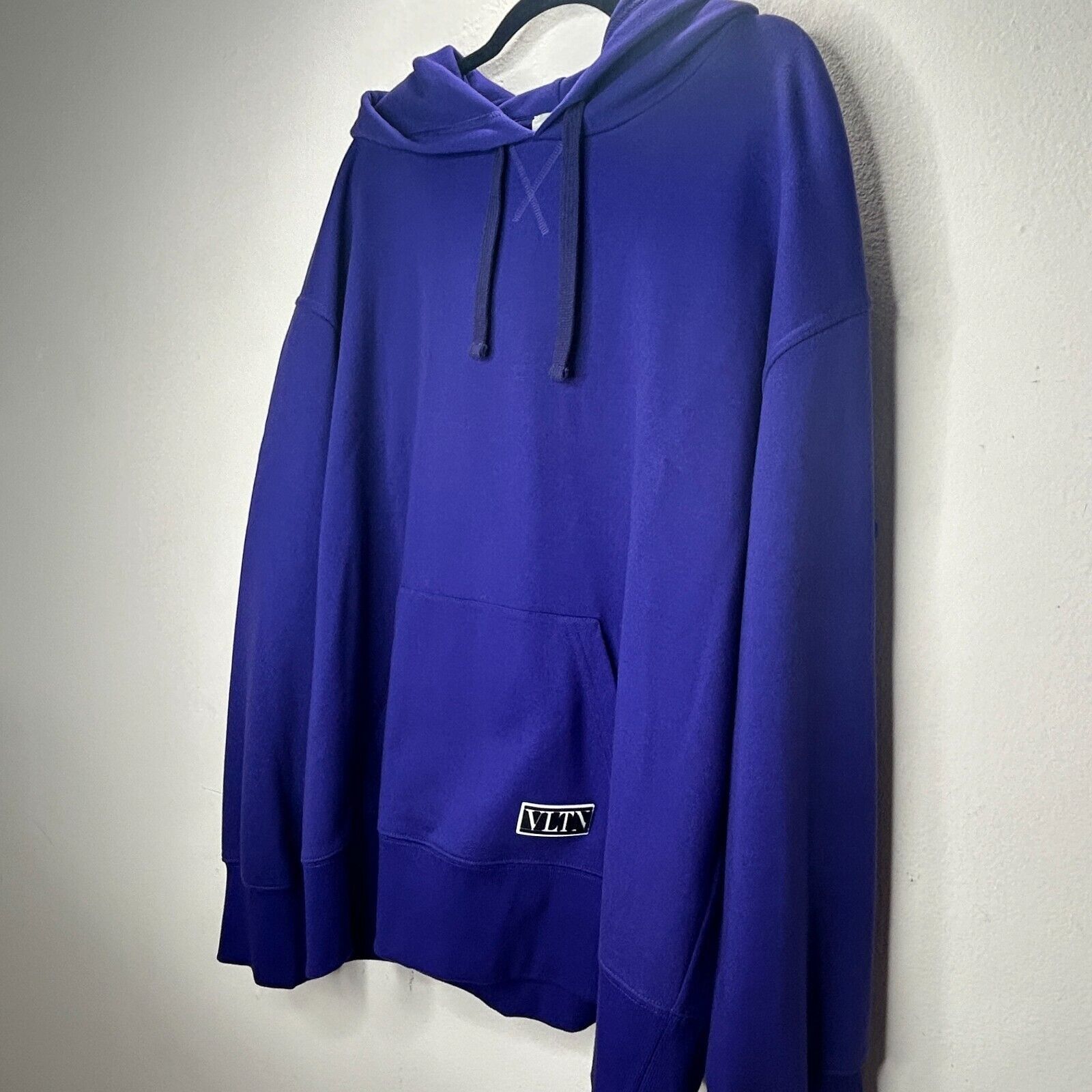 Valentino Valentino Purple Oversize Long Sleeve Hoodie Pocket VLTN Size US XL / EU 56 / 4 - 8 Thumbnail