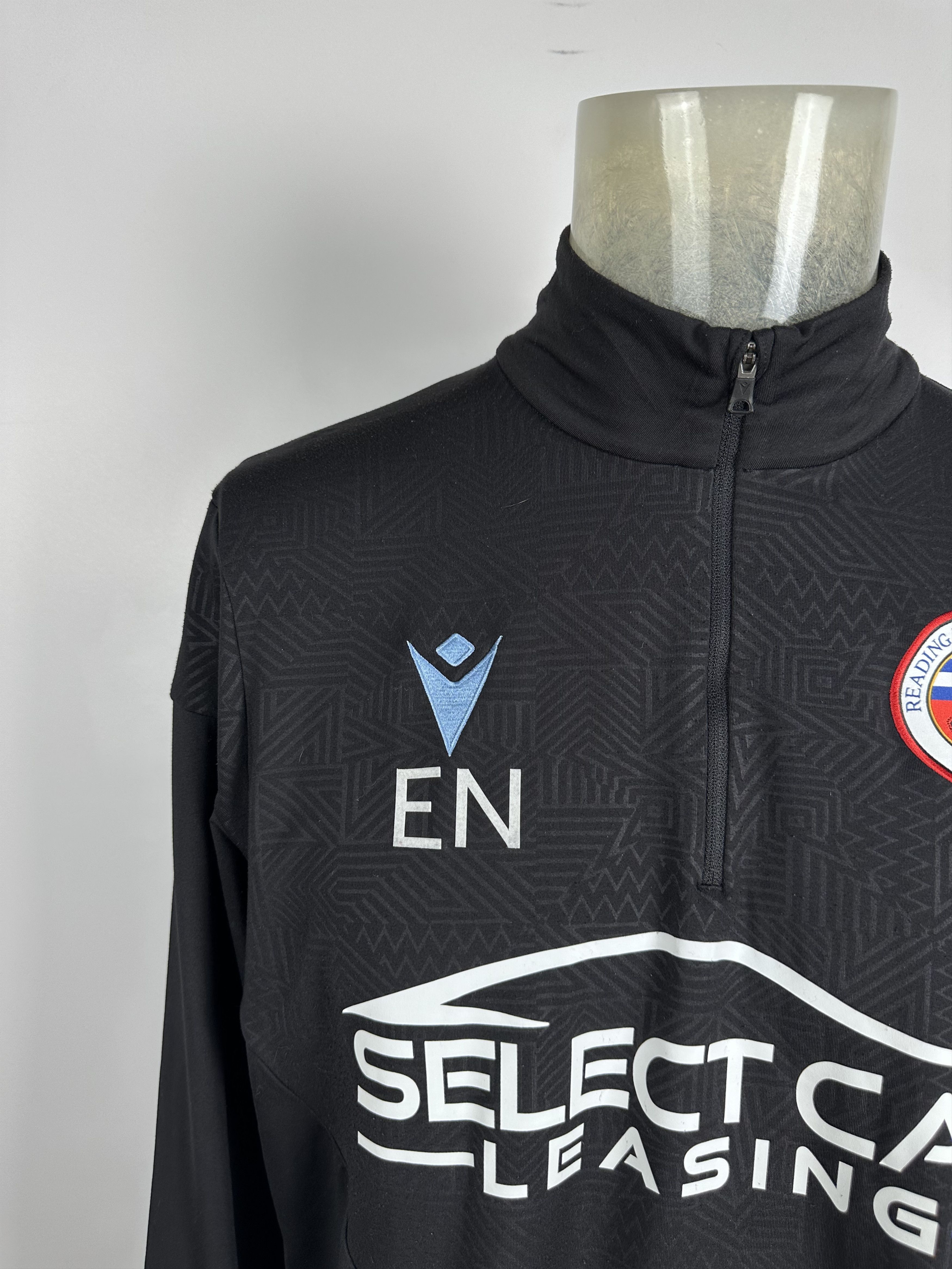 Macron Reading FC 2022 Suit Macron Track Top Soccer Long Sleeve Size US XL / EU 56 / 4 - 3 Thumbnail