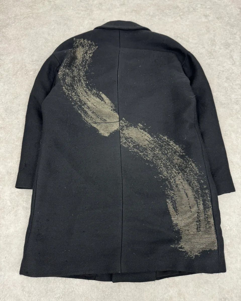 Emporio Armani AW2015 Emporio Armani Black Wool Aura Long Trench Jacket Size US M / EU 48-50 / 2 - 9 Thumbnail