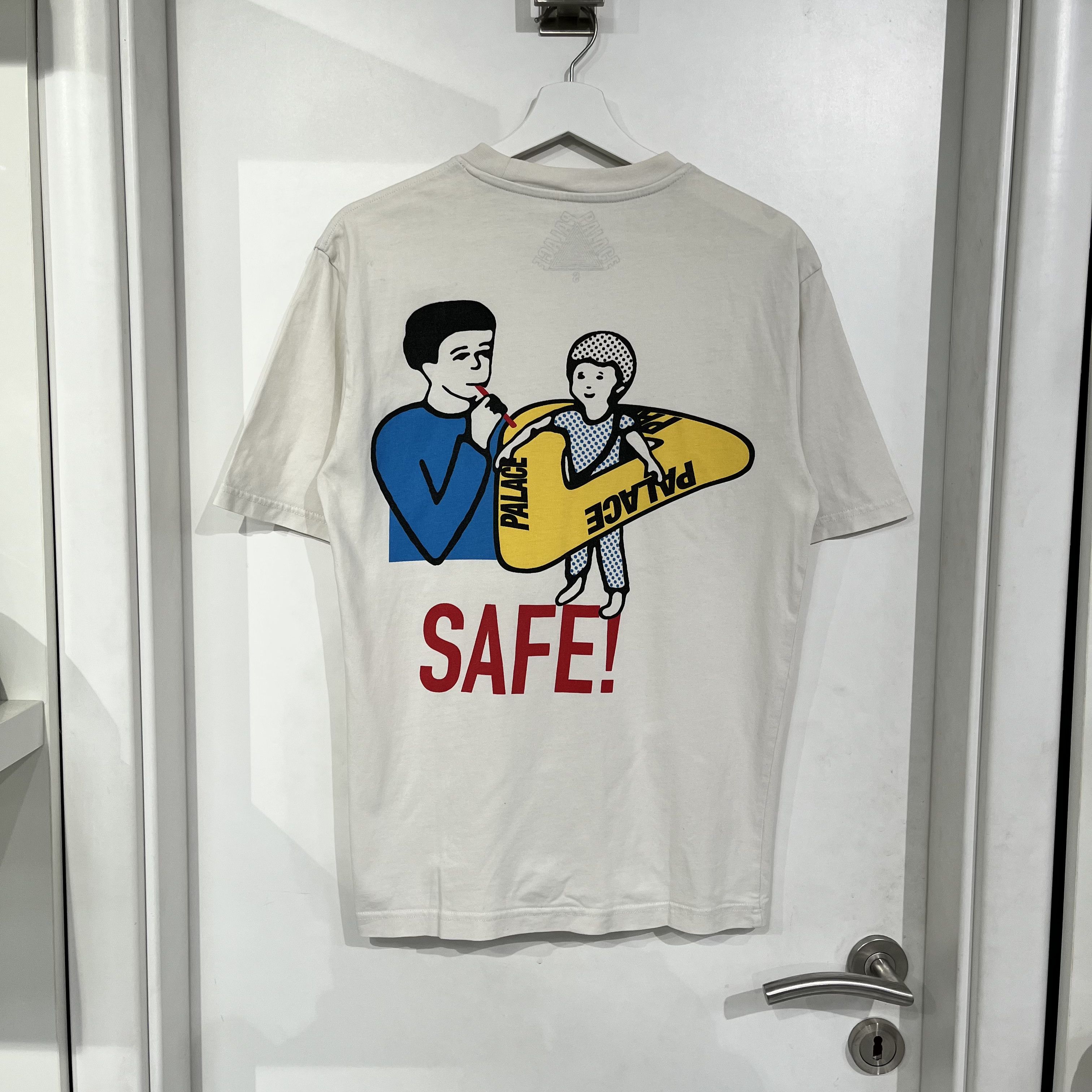 Palace Palace Safe T-Shirt White Size US S / EU 44-46 / 1 - 2 Thumbnail