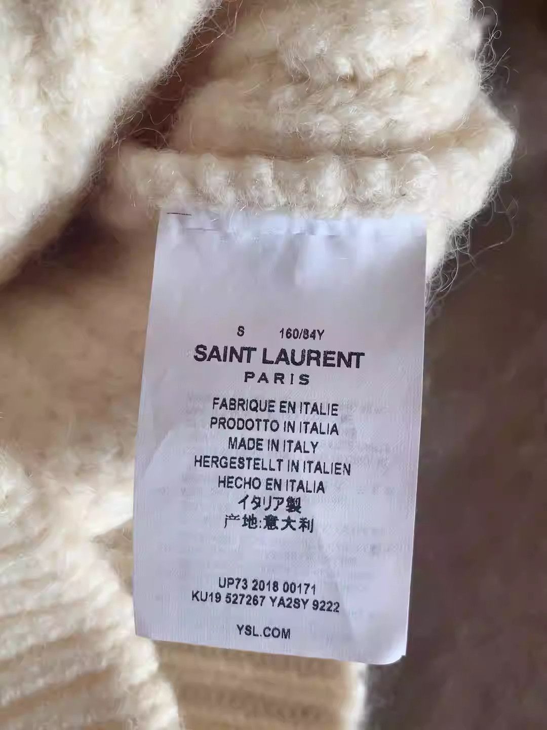 Saint Laurent Paris Saint Laurent sweater-2505 Size US XS / EU 42 / 0 - 3 Thumbnail