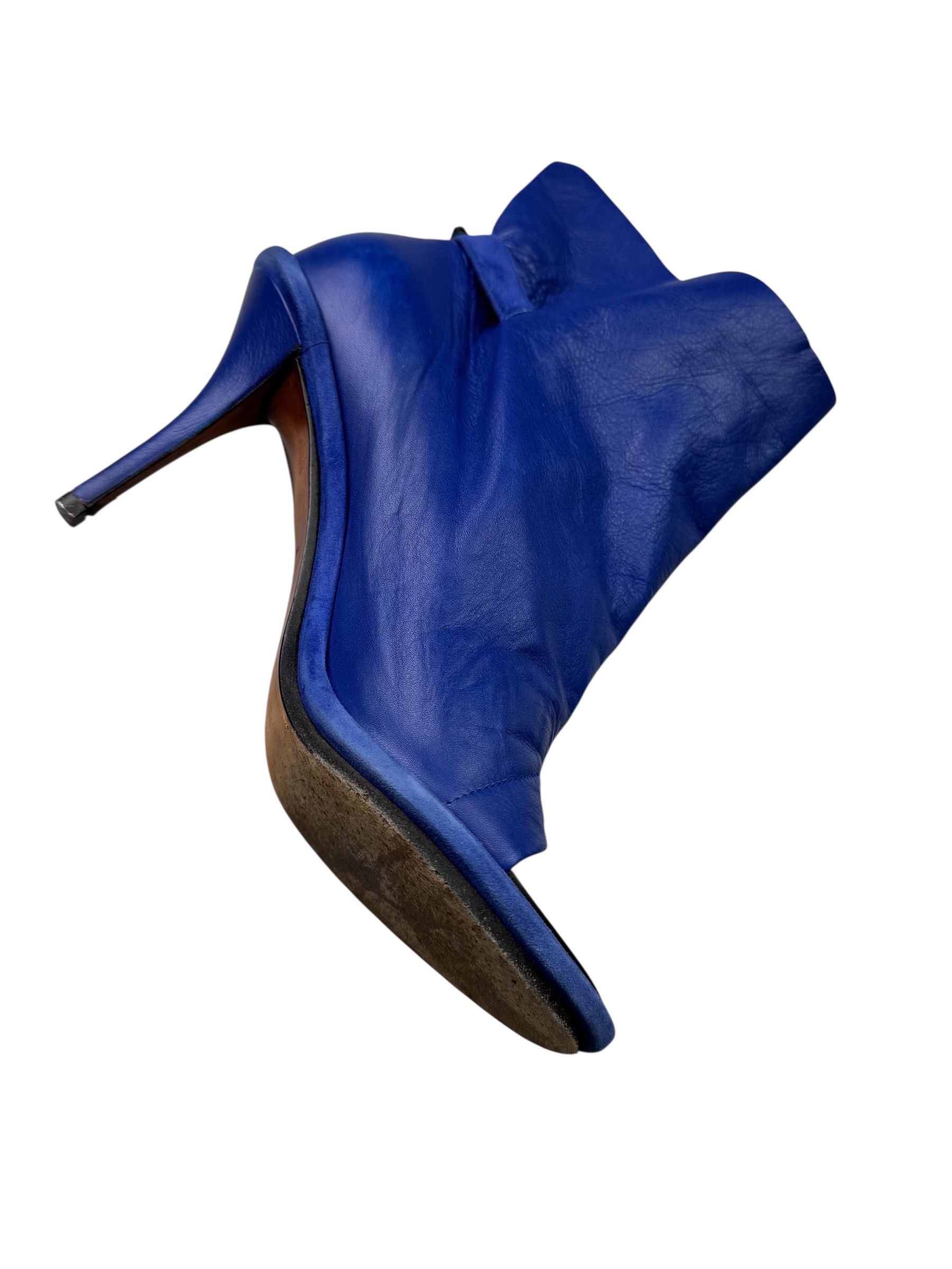 Balenciaga Balenciaga Paris Vintage Leather Heels D10 Size US 7.5 / IT 37.5 - 5 Thumbnail