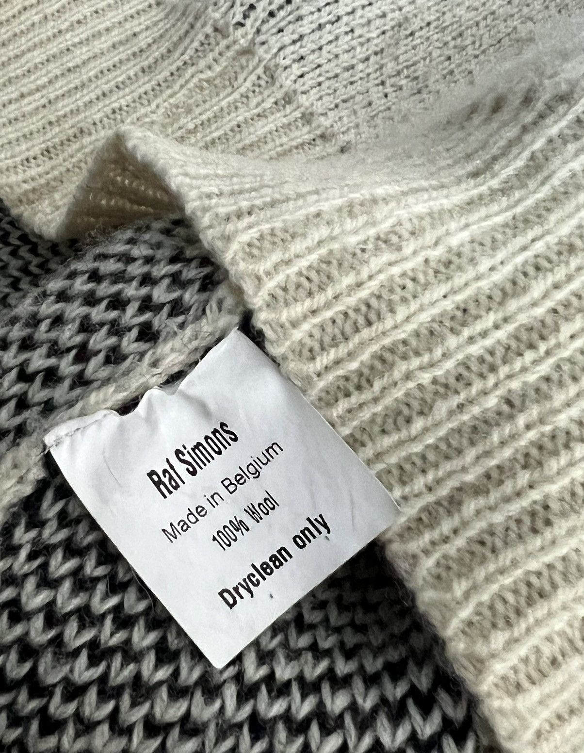 Raf Simons AW2003-2004 Raf Simons Closer Bauhaus Runway Knit Turtleneck Size US XL / EU 56 / 4 - 6 Thumbnail
