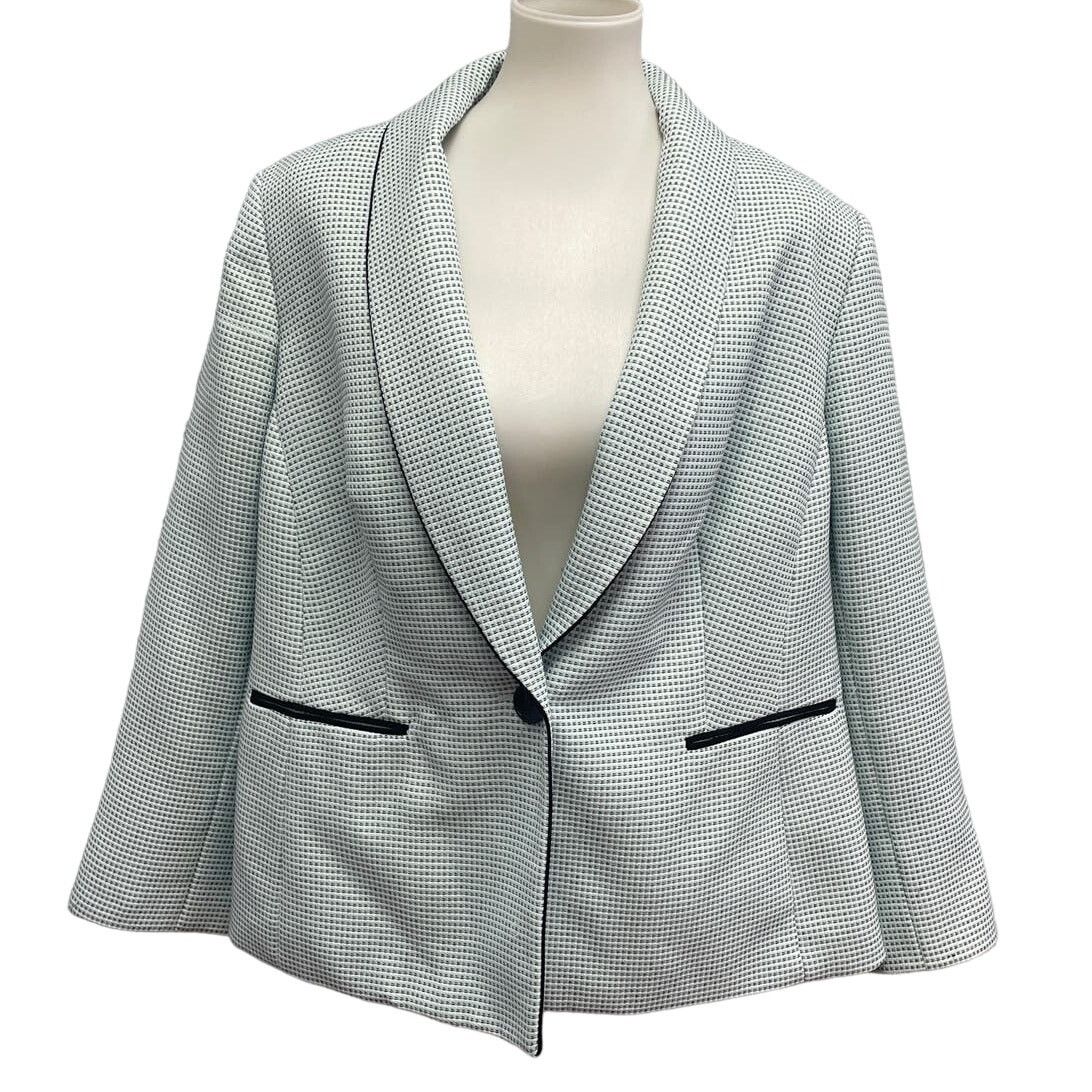 Evan Picone Evan-Picone Womens Plus Size 18W Single Button Suit Jacket Size XXL / US 16-18 / IT 52-54 - 1 Thumbnail