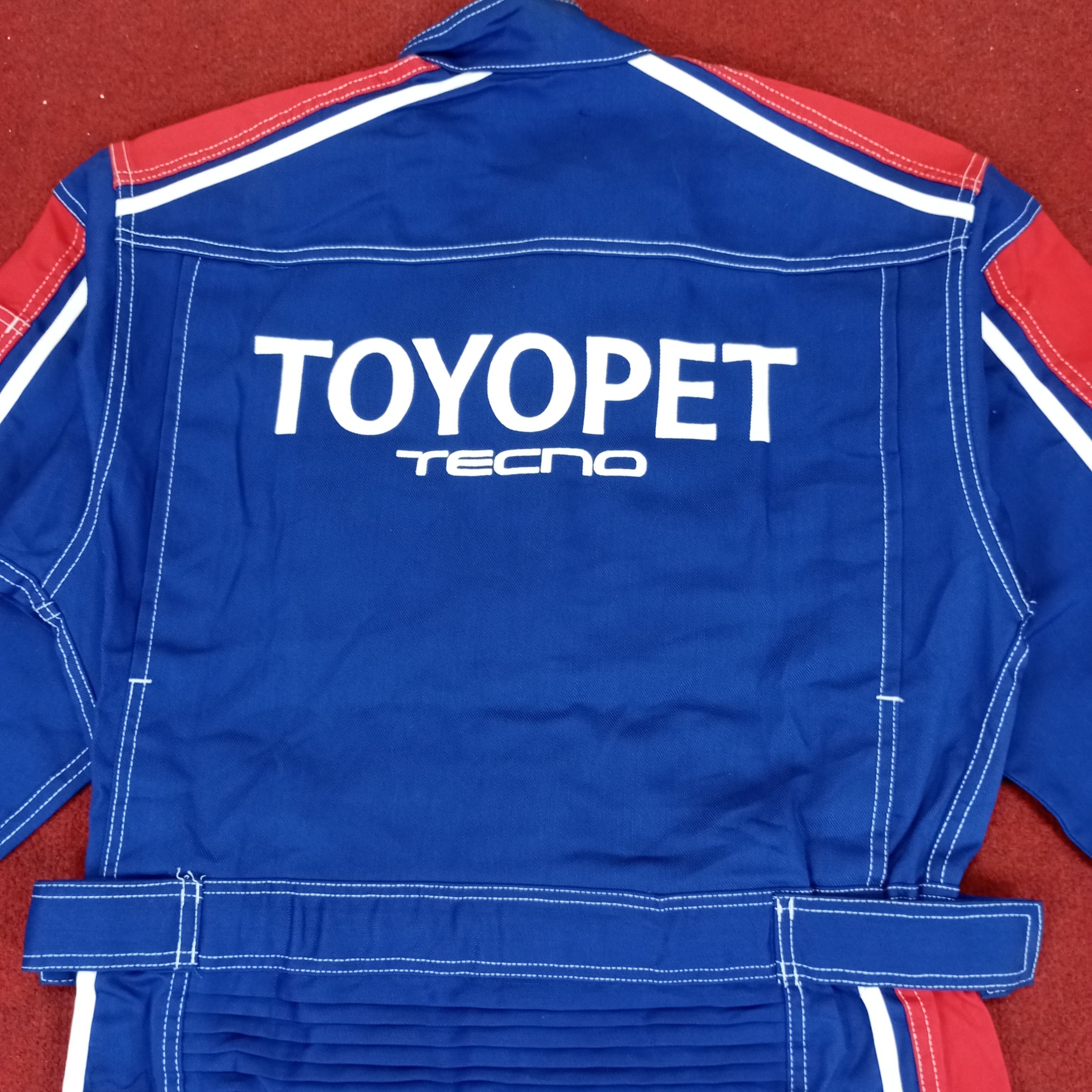 Japanese Brand × Vintage Toyota Toyopet Tecno Coverall Jacket Motorsport Racing Style Size US S / EU 44-46 / 1 - 2 Thumbnail