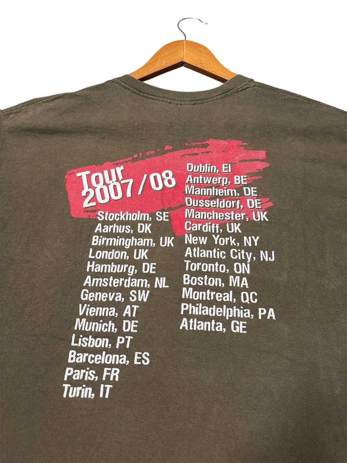 Band Tees 💥RARE💥VINTAGE THE POLICE BAND TOUR 2007/2008 TSHIRT TEE🔥 Size US L / EU 52-54 / 3 - 10 Thumbnail