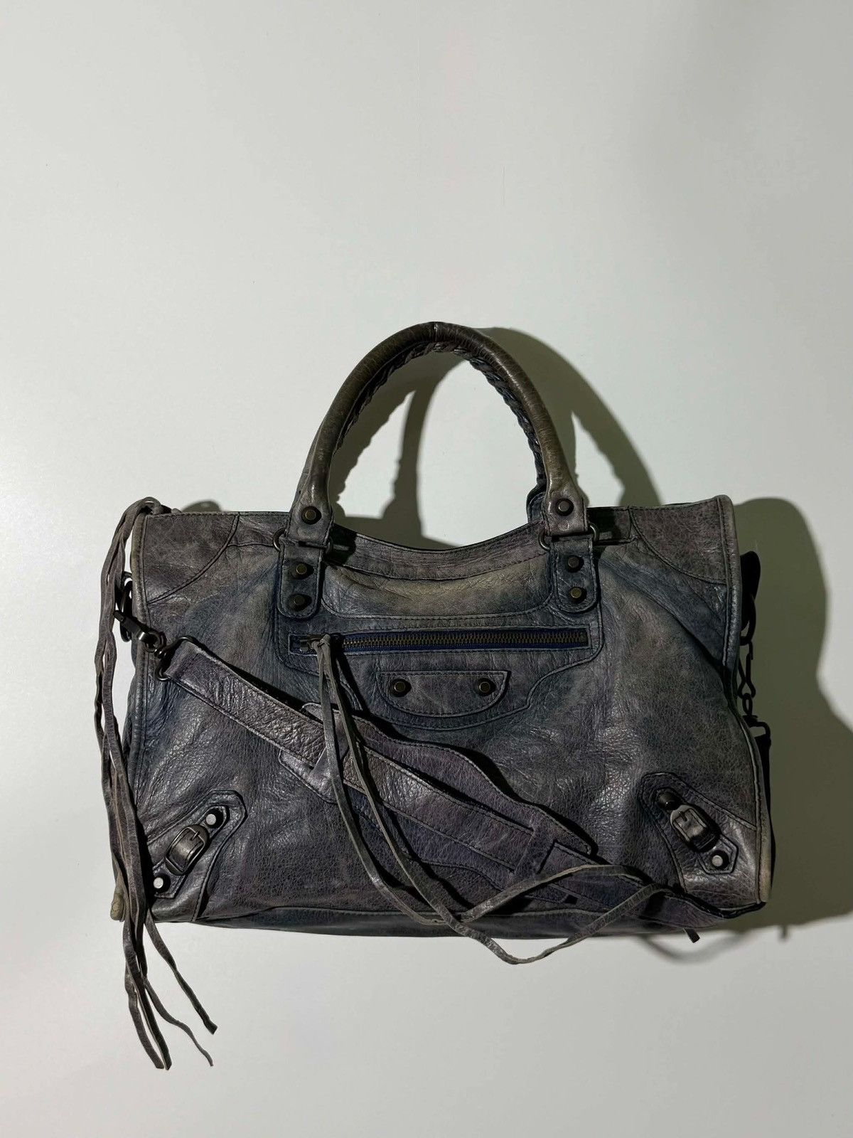 2000’s Balenciaga Blue Classic City Bag