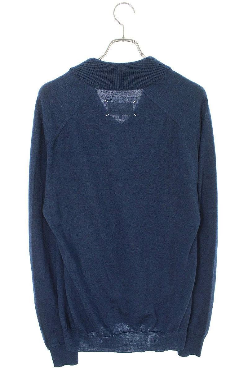 Maison Margiela 4 Stitch Motif V Neck Wool Knit Sweater Size US XL / EU 56 / 4 - 2 Thumbnail