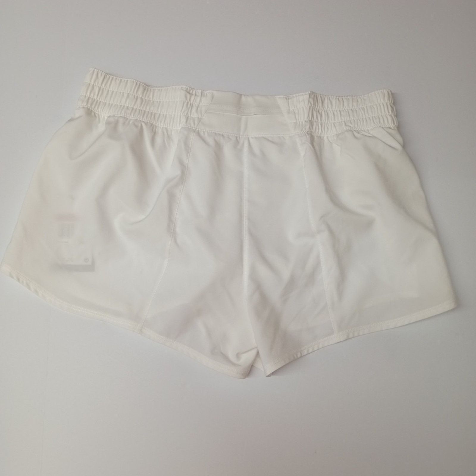 Nike Nike One Women's Dri Fit Lined Training Shorts Size L White Size 34" / US 12 / IT 48 - 6 Thumbnail