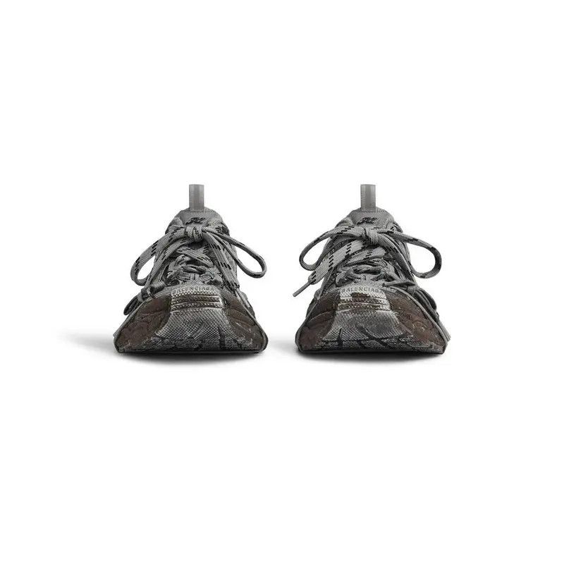 Balenciaga o1w1db11225 3XL Sneakers Worn-Out in Black/Grey Size US 7 / EU 40 - 3 Thumbnail