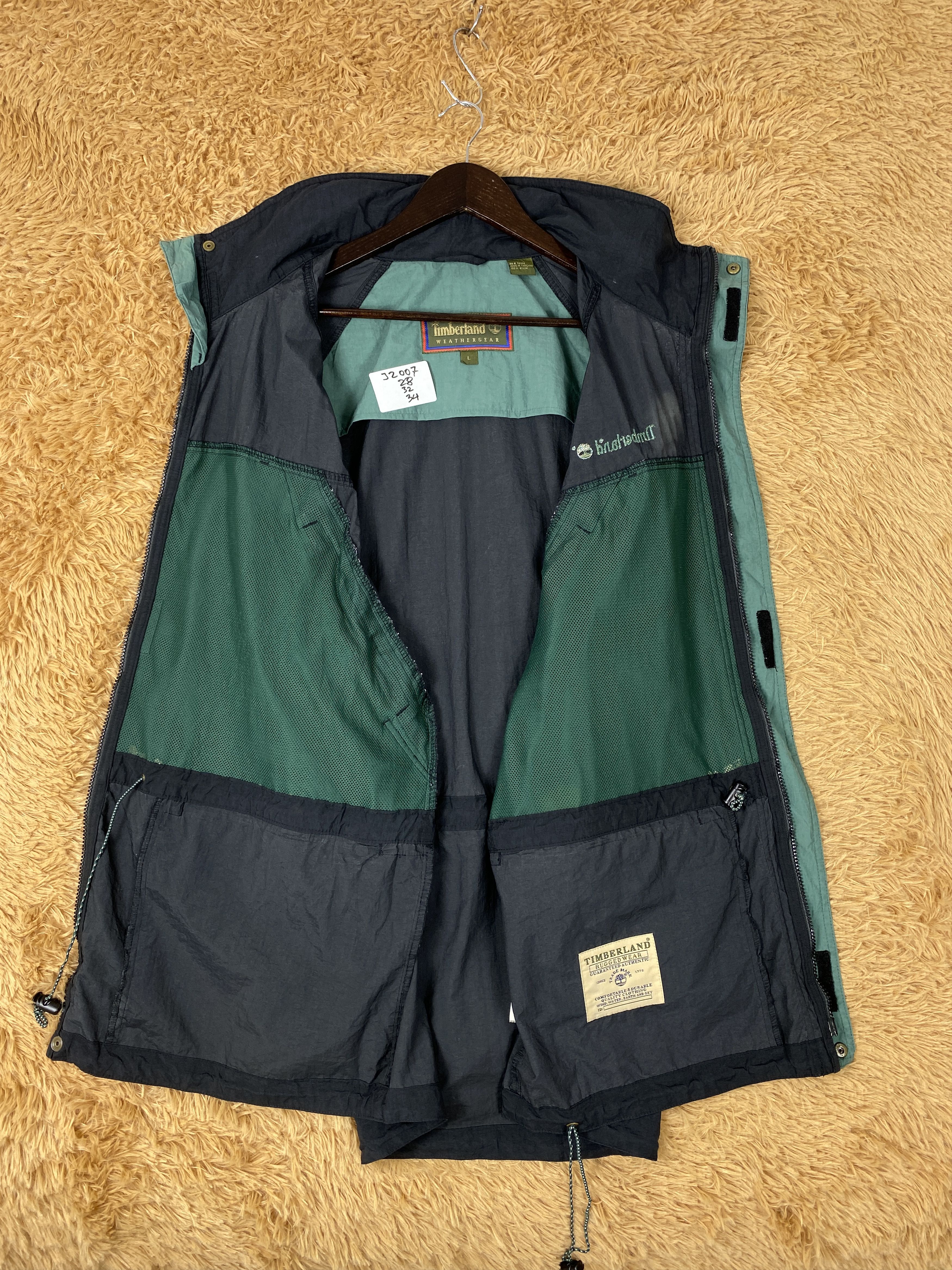 Timberland Vintage Timberland Zip Up Jacket J2007 Size US XL / EU 56 / 4 - 8 Thumbnail