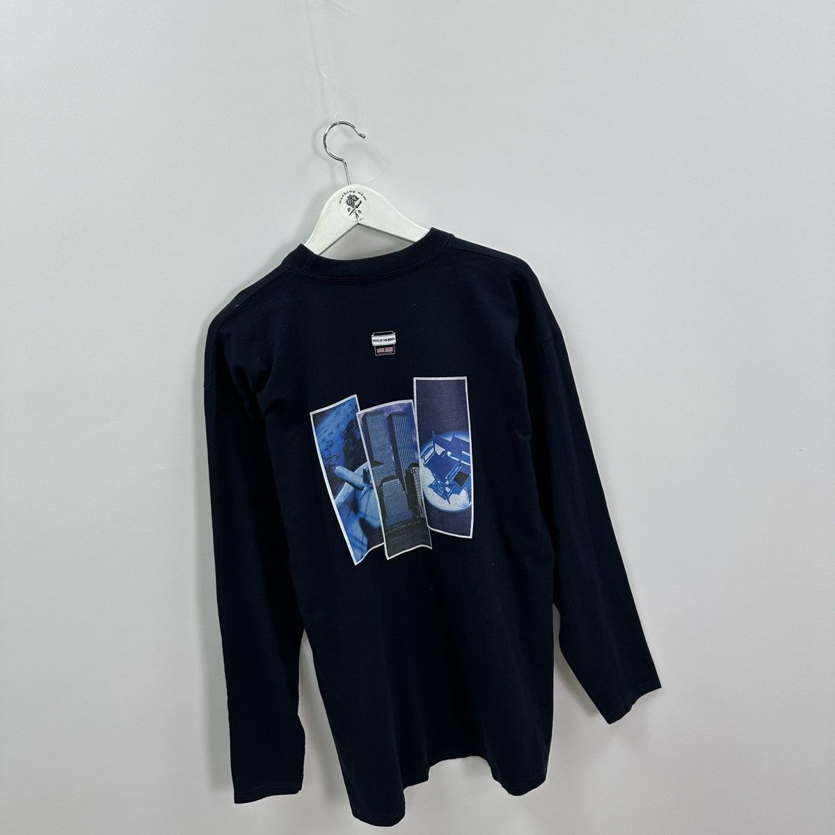 Vintage Vintage 90s Philip Morris Movie Mania longsleev cigarettes Size US XL / EU 56 / 4 - 5 Thumbnail