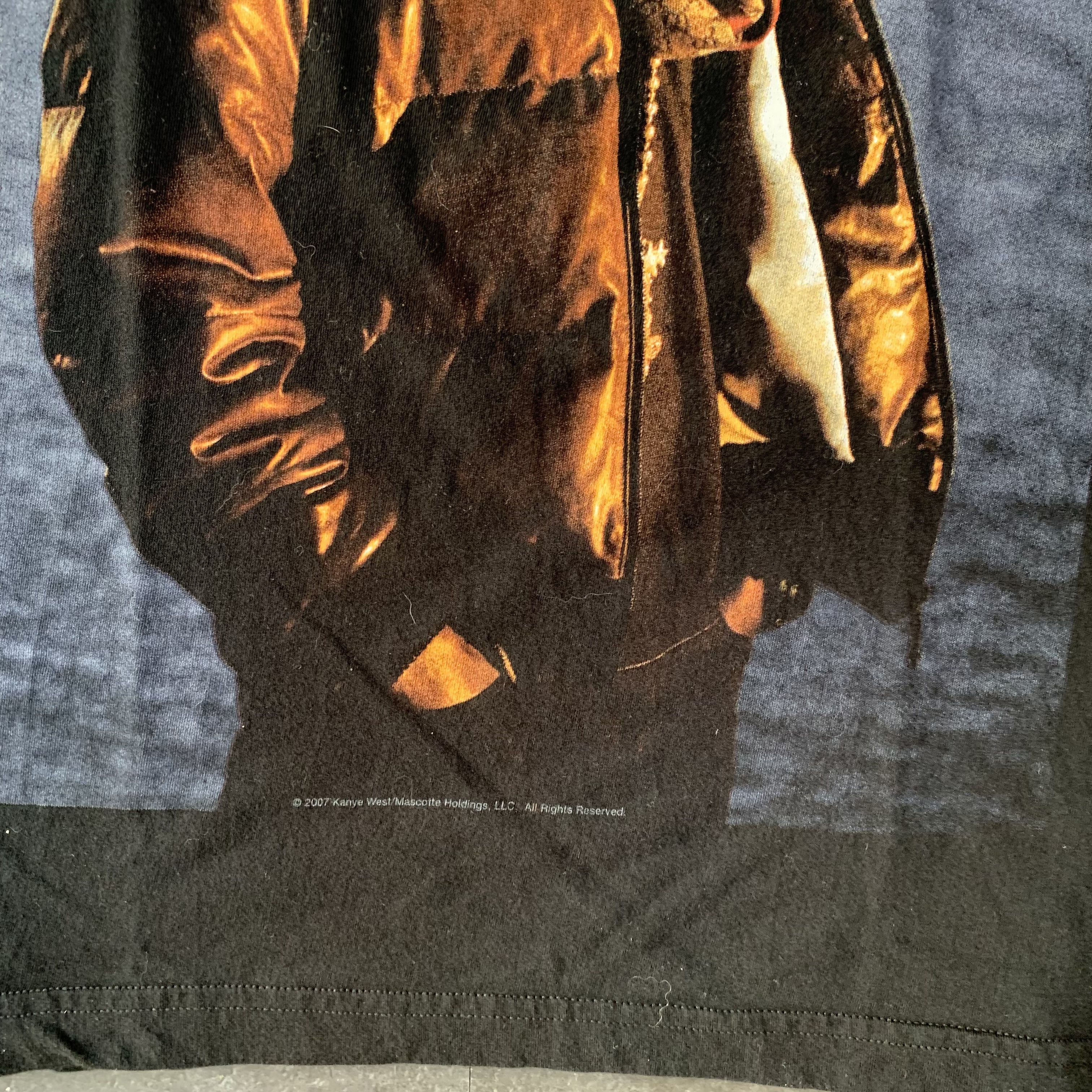 Band Tees Vintage Kanye West Portrait Glow in the Dark Tour Tee Shirt Size US S / EU 44-46 / 1 - 6 Thumbnail